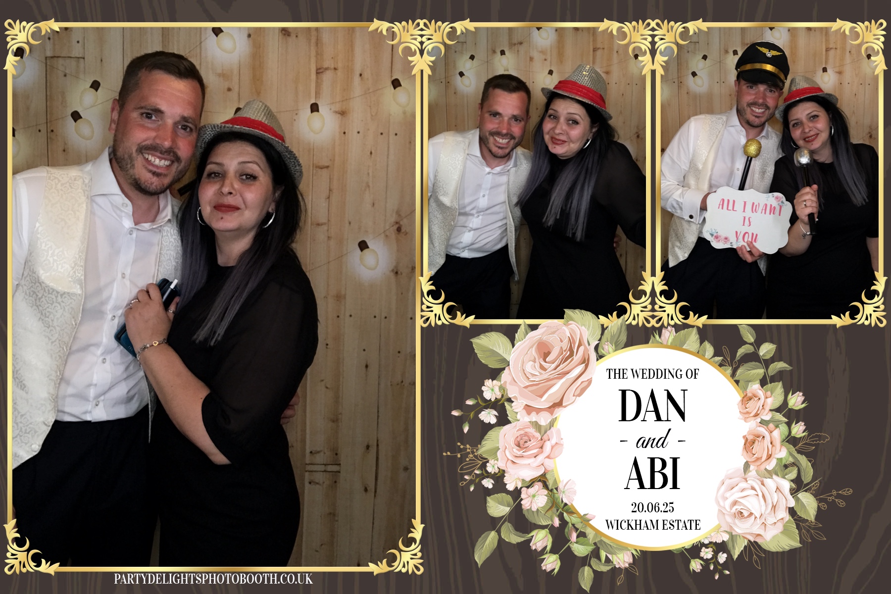Dan and Abi's Wedding | View more photos from the event at gallery.partydelightsphotobooth.co.uk/u/PartyDelightsPhotoBooth/Dan-and-Abis-Wedding