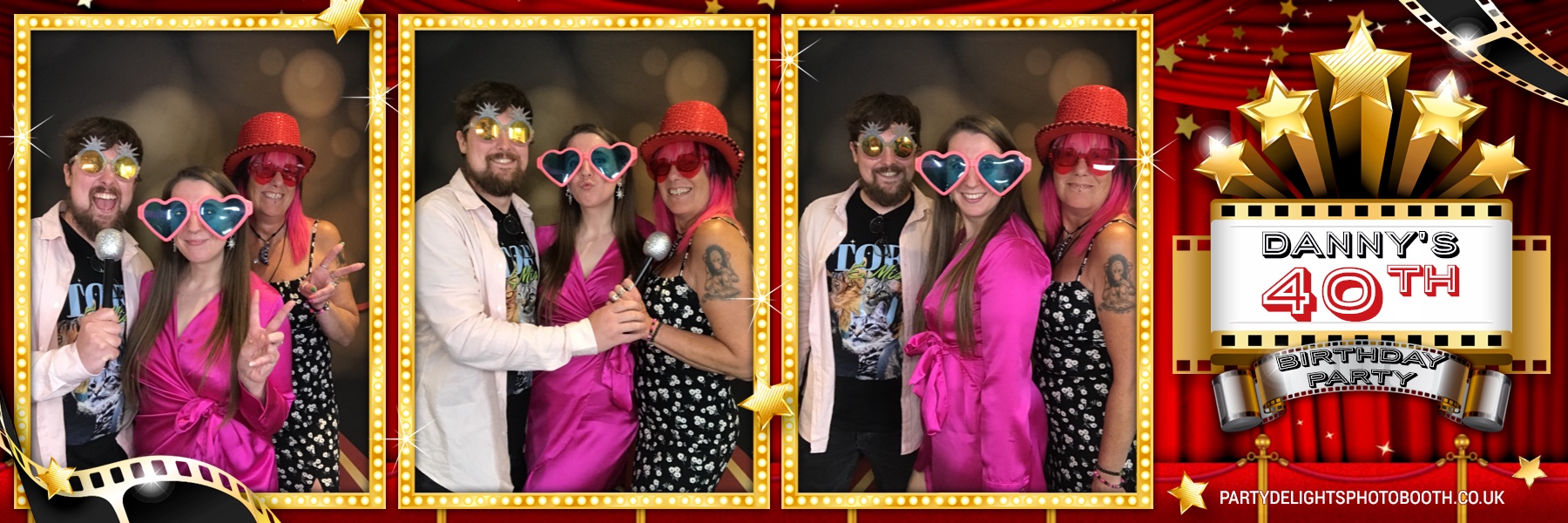 Danny's 40th Birthday Party | View more photos from the event at gallery.partydelightsphotobooth.co.uk/u/PartyDelightsPhotoBooth/Dannys-40th-Birthday-Party