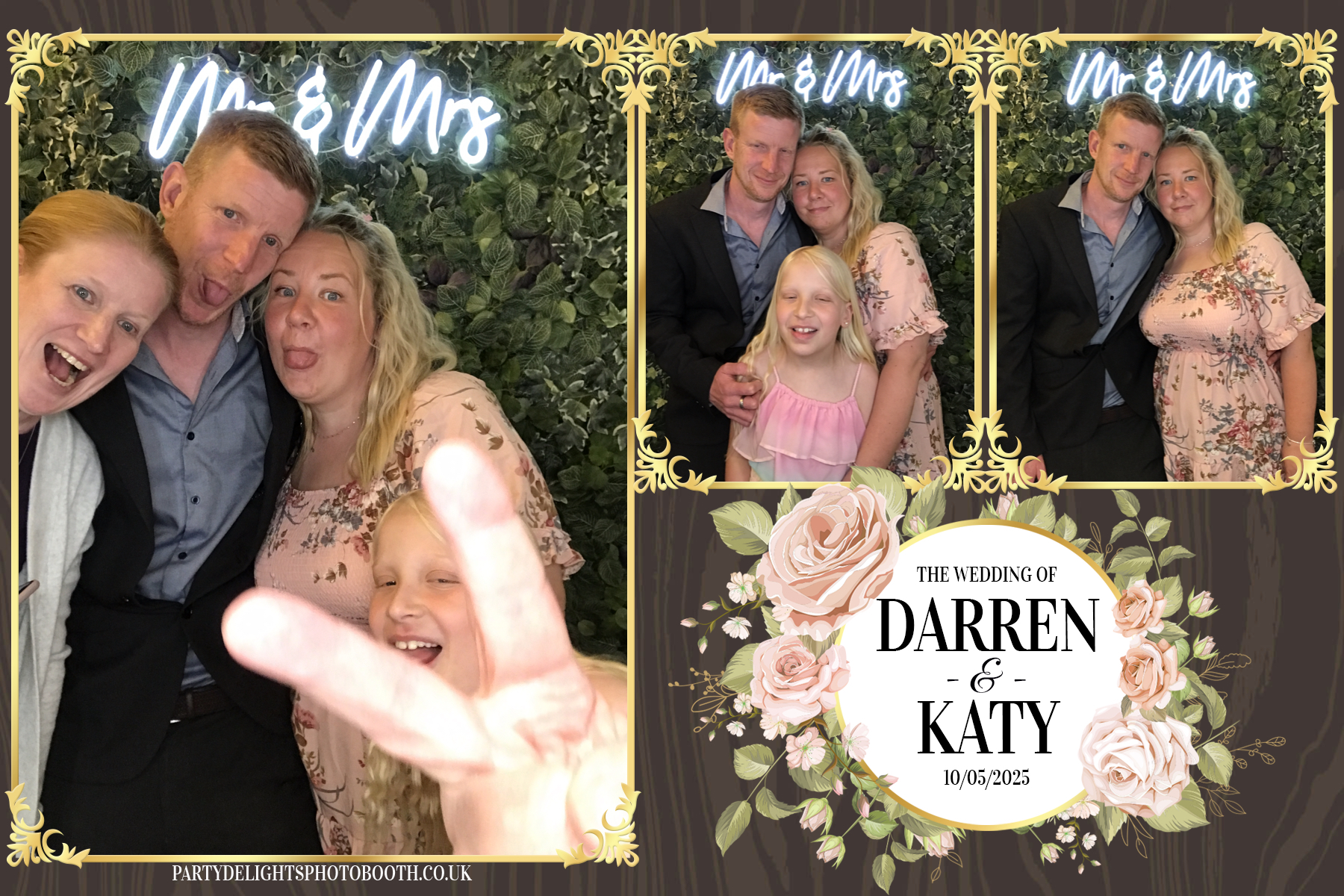 Darren & Katy Wedding | View more photos from the event at gallery.partydelightsphotobooth.co.uk/u/PartyDelightsPhotoBooth/Darren-Katy-Wedding