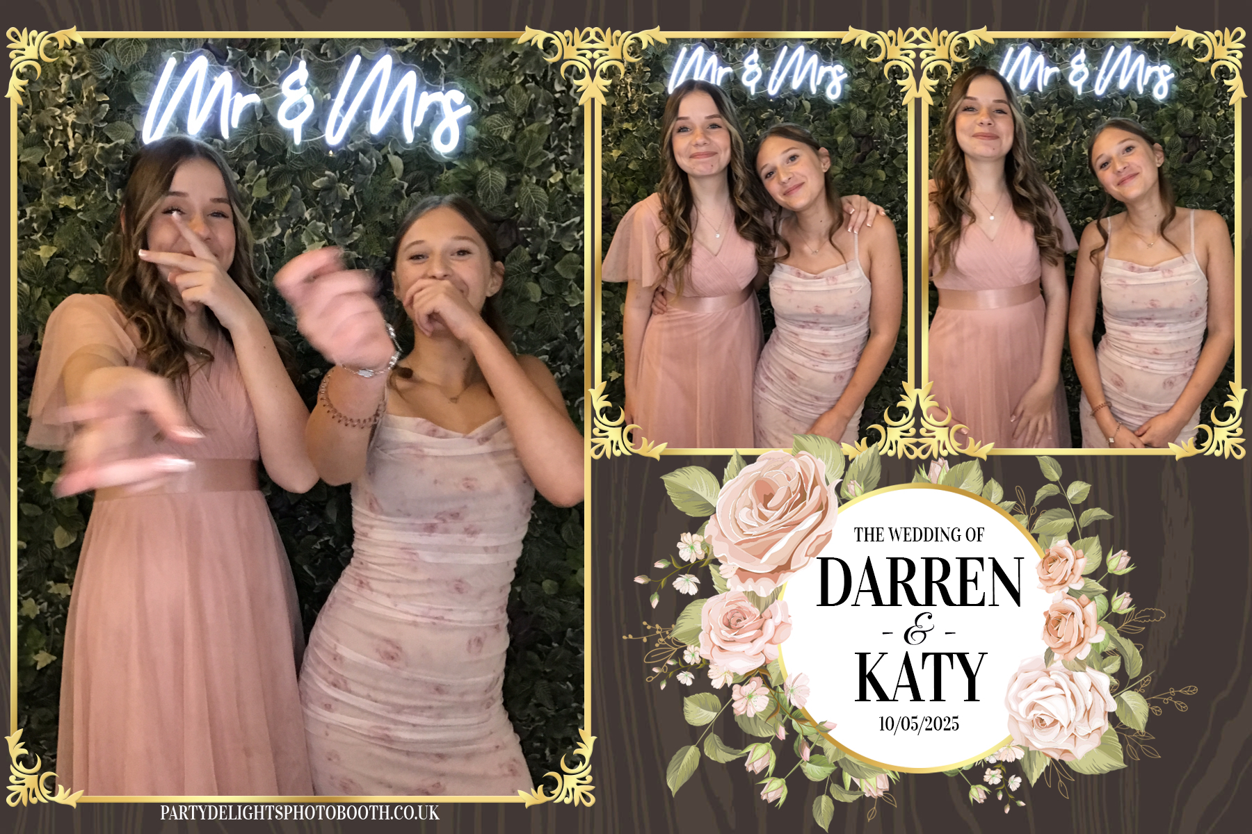 Darren & Katy Wedding | View more photos from the event at gallery.partydelightsphotobooth.co.uk/u/PartyDelightsPhotoBooth/Darren-Katy-Wedding