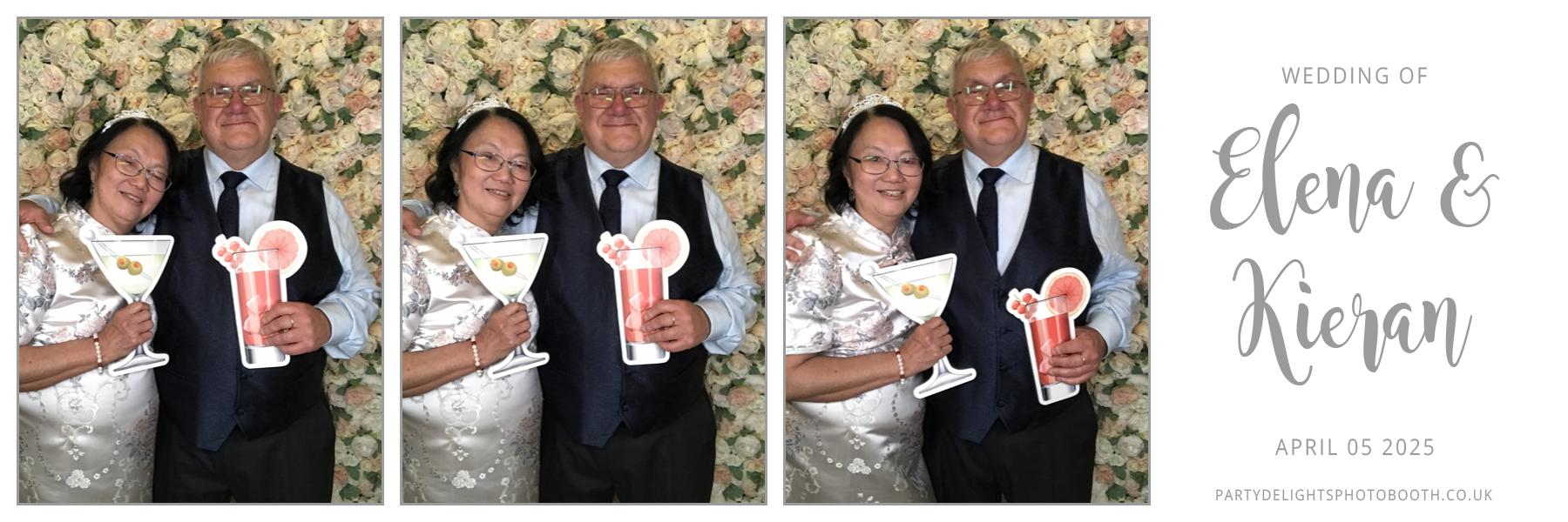 Elena & Kieran's Wedding | View more photos from the event at gallery.partydelightsphotobooth.co.uk/u/PartyDelightsPhotoBooth/Elena-Kierans-Wedding