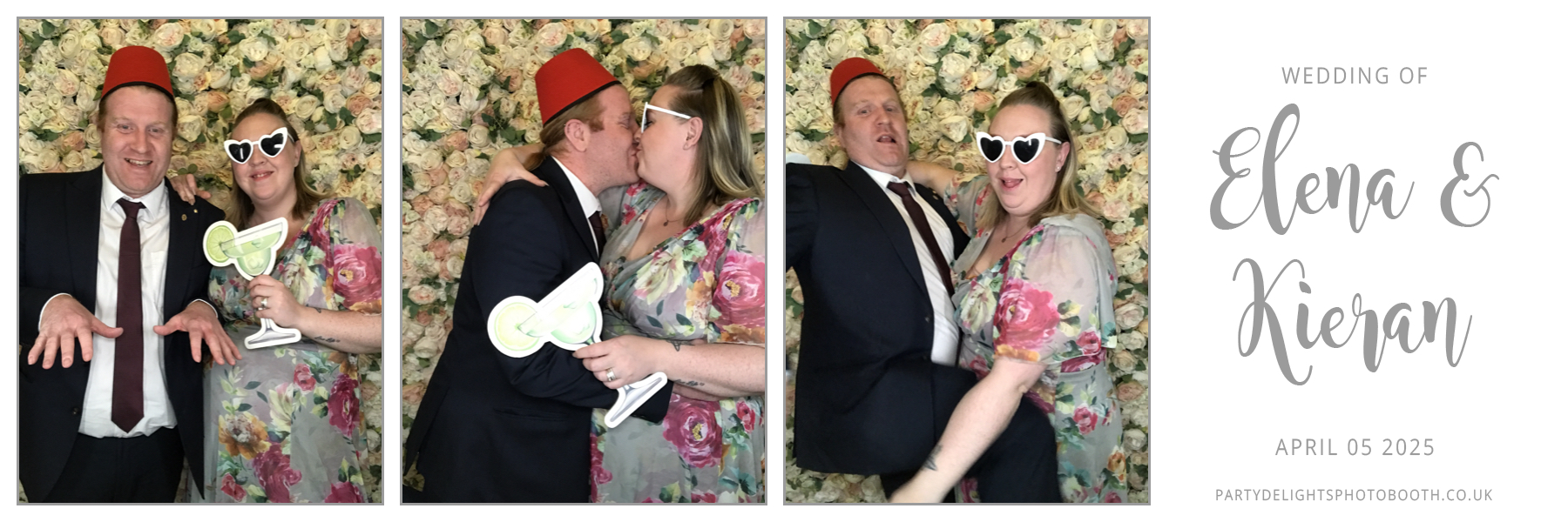Elena & Kieran's Wedding | View more photos from the event at gallery.partydelightsphotobooth.co.uk/u/PartyDelightsPhotoBooth/Elena-Kierans-Wedding