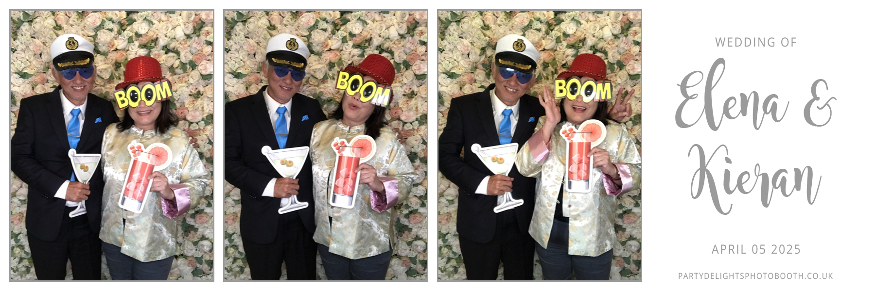 Elena & Kieran's Wedding | View more photos from the event at gallery.partydelightsphotobooth.co.uk/u/PartyDelightsPhotoBooth/Elena-Kierans-Wedding