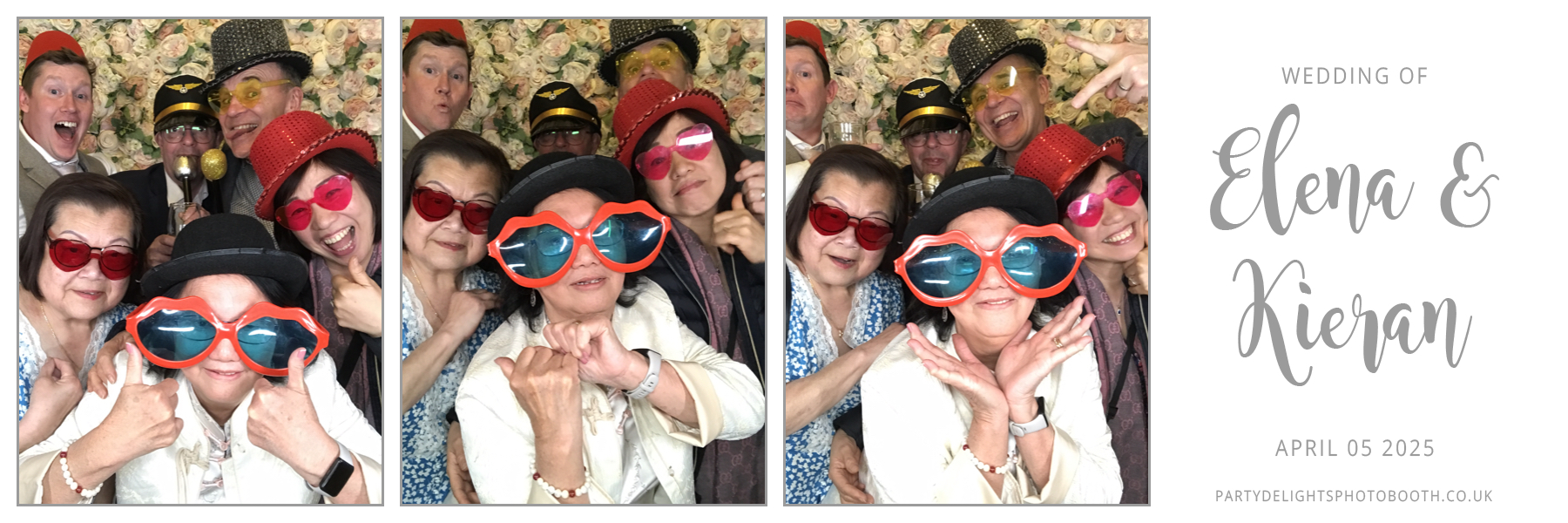 Elena & Kieran's Wedding | View more photos from the event at gallery.partydelightsphotobooth.co.uk/u/PartyDelightsPhotoBooth/Elena-Kierans-Wedding