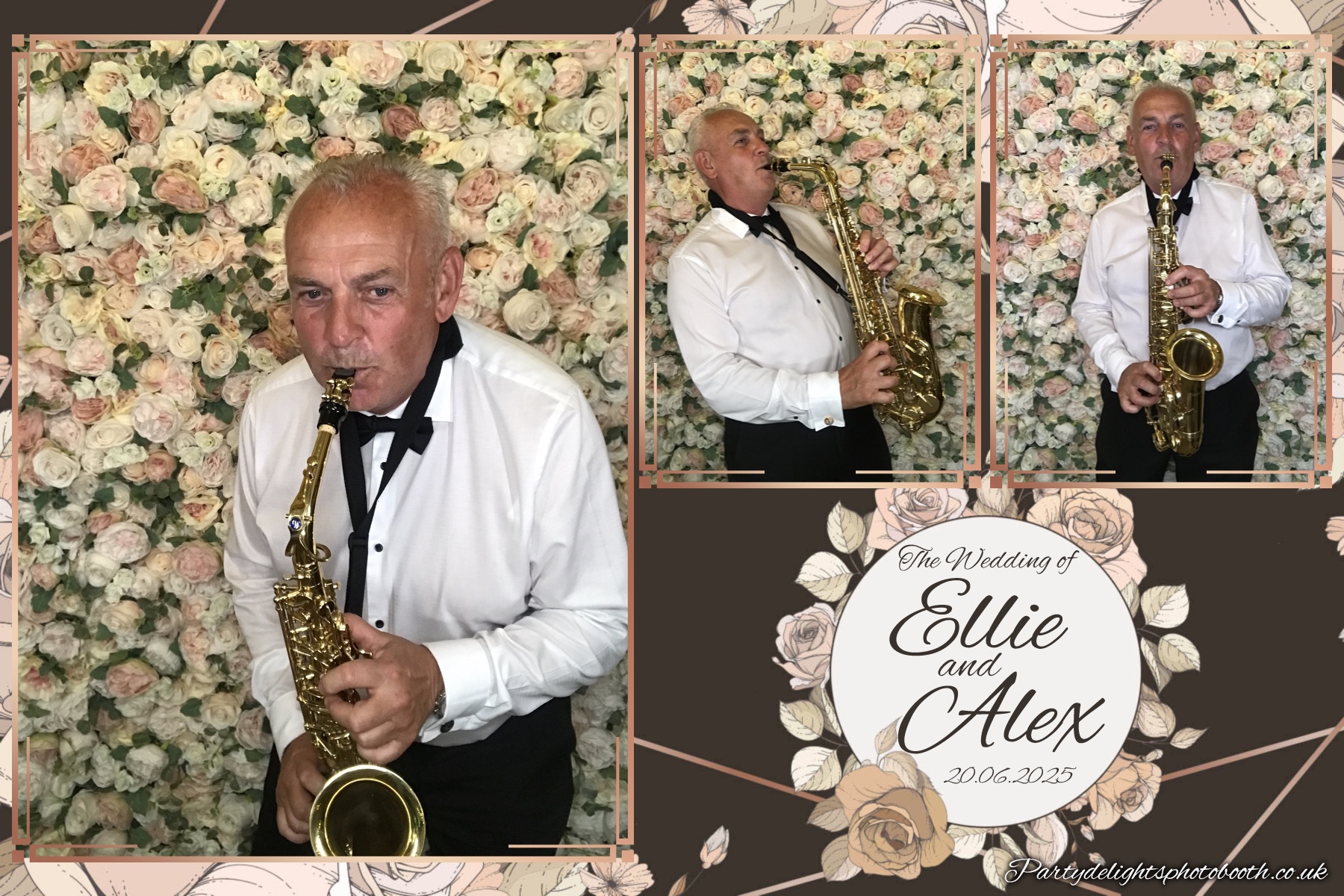 Ellie and Alex's Wedding | View more photos from the event at gallery.partydelightsphotobooth.co.uk/u/PartyDelightsPhotoBooth/Ellie-and-Alexs-Wedding