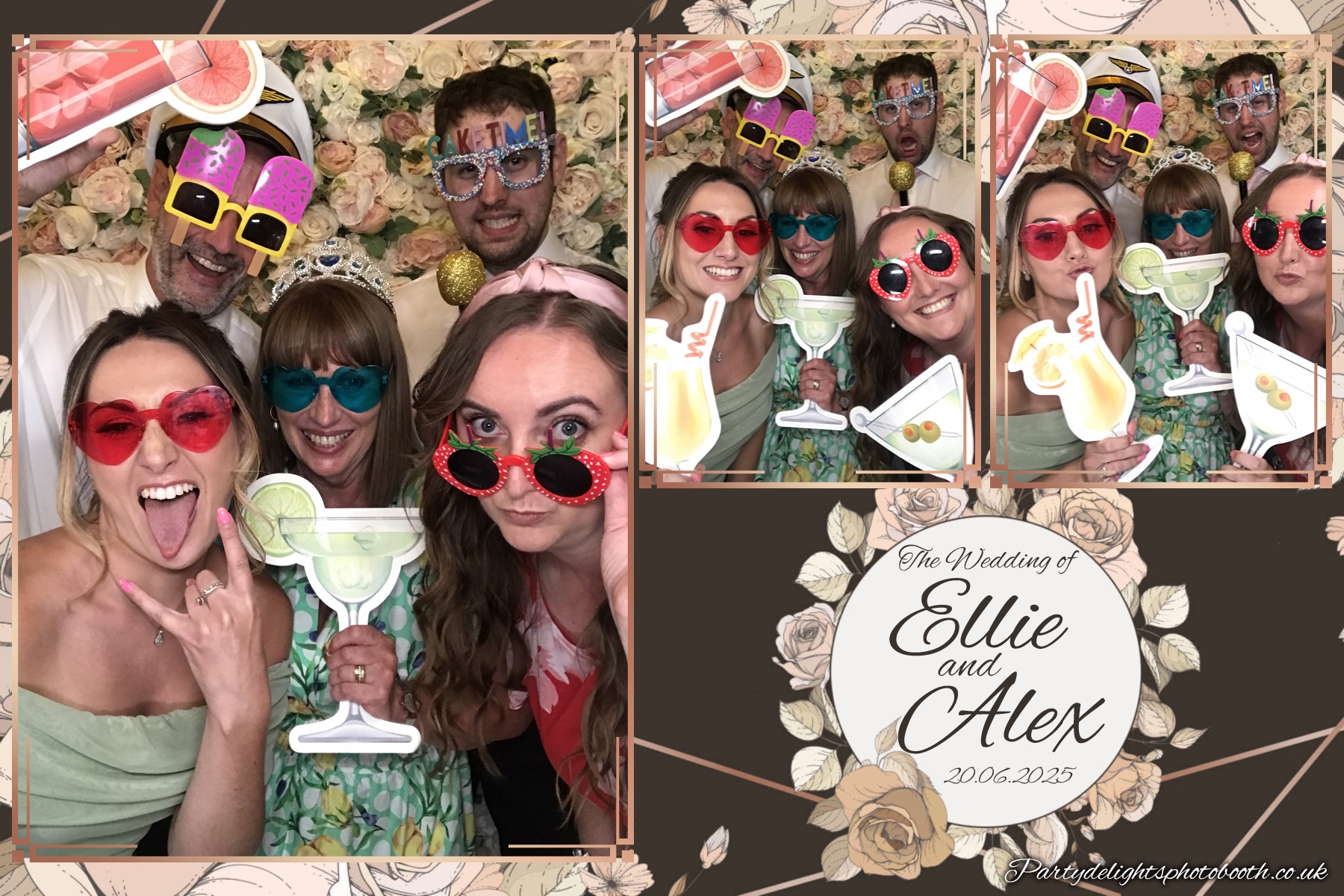 Ellie and Alex's Wedding | View more photos from the event at gallery.partydelightsphotobooth.co.uk/u/PartyDelightsPhotoBooth/Ellie-and-Alexs-Wedding