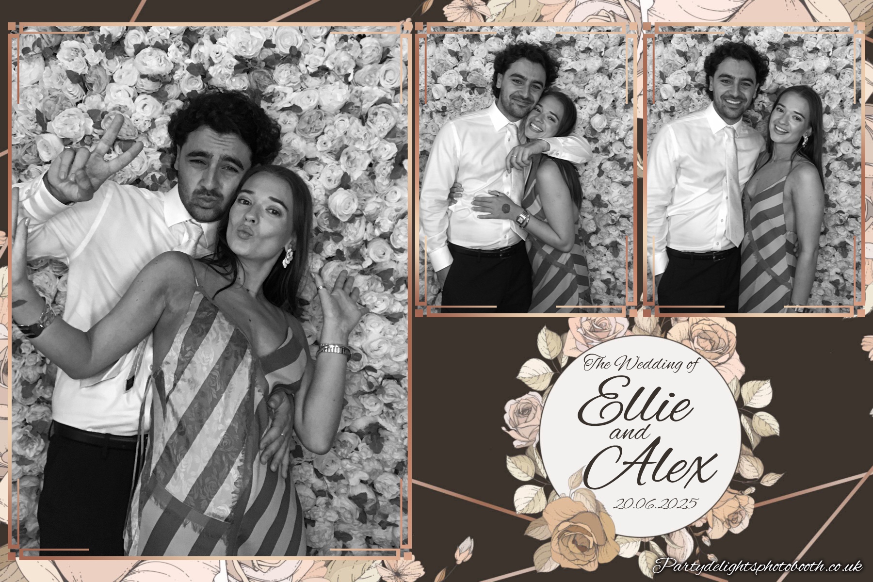 Ellie and Alex's Wedding | View more photos from the event at gallery.partydelightsphotobooth.co.uk/u/PartyDelightsPhotoBooth/Ellie-and-Alexs-Wedding