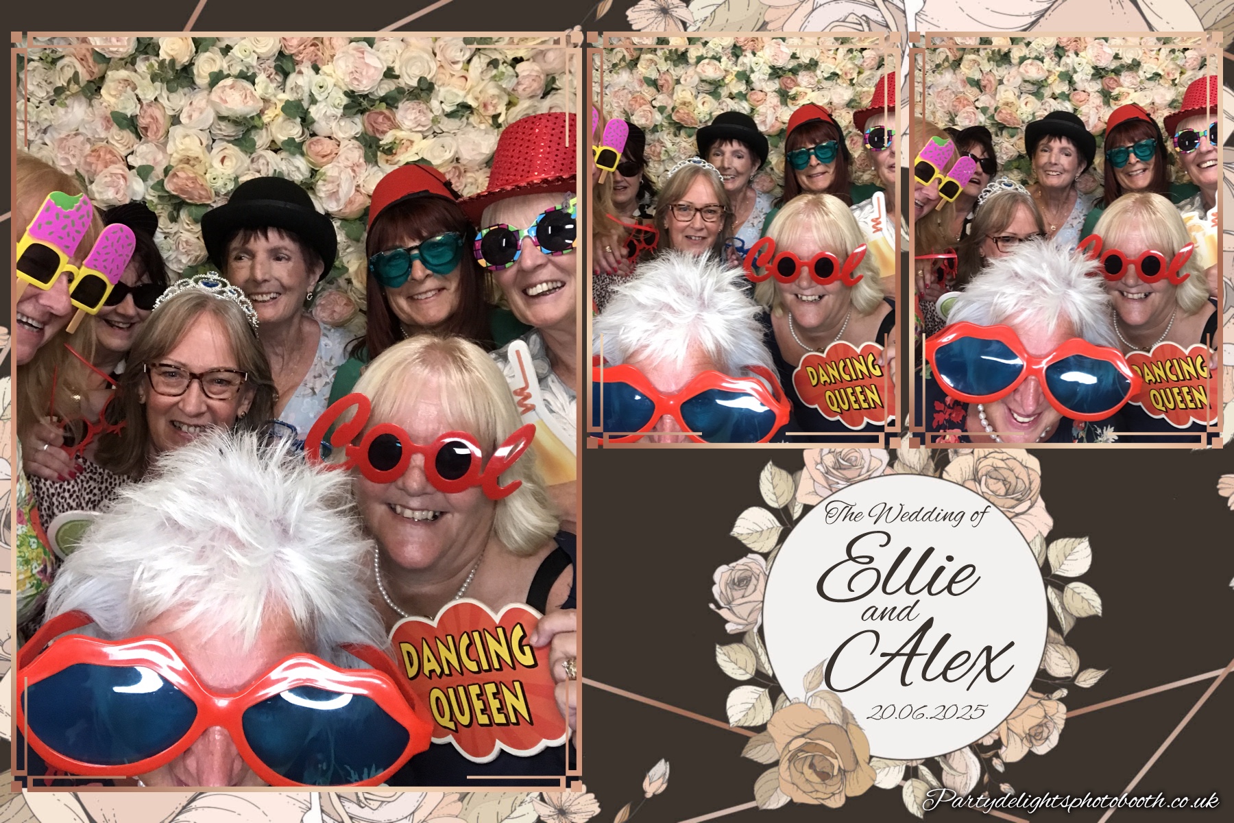 Ellie and Alex's Wedding | View more photos from the event at gallery.partydelightsphotobooth.co.uk/u/PartyDelightsPhotoBooth/Ellie-and-Alexs-Wedding