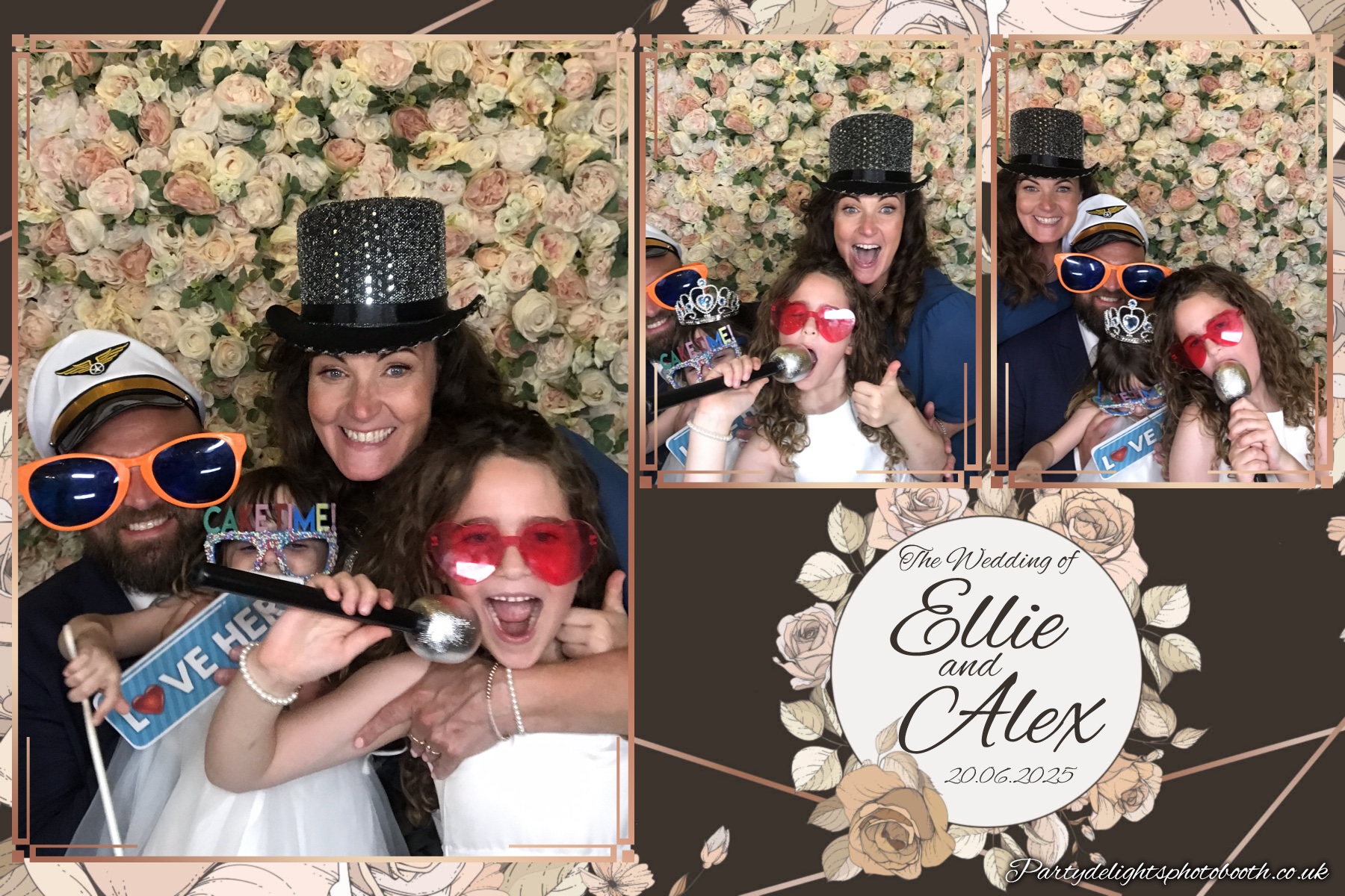 Ellie and Alex's Wedding | View more photos from the event at gallery.partydelightsphotobooth.co.uk/u/PartyDelightsPhotoBooth/Ellie-and-Alexs-Wedding