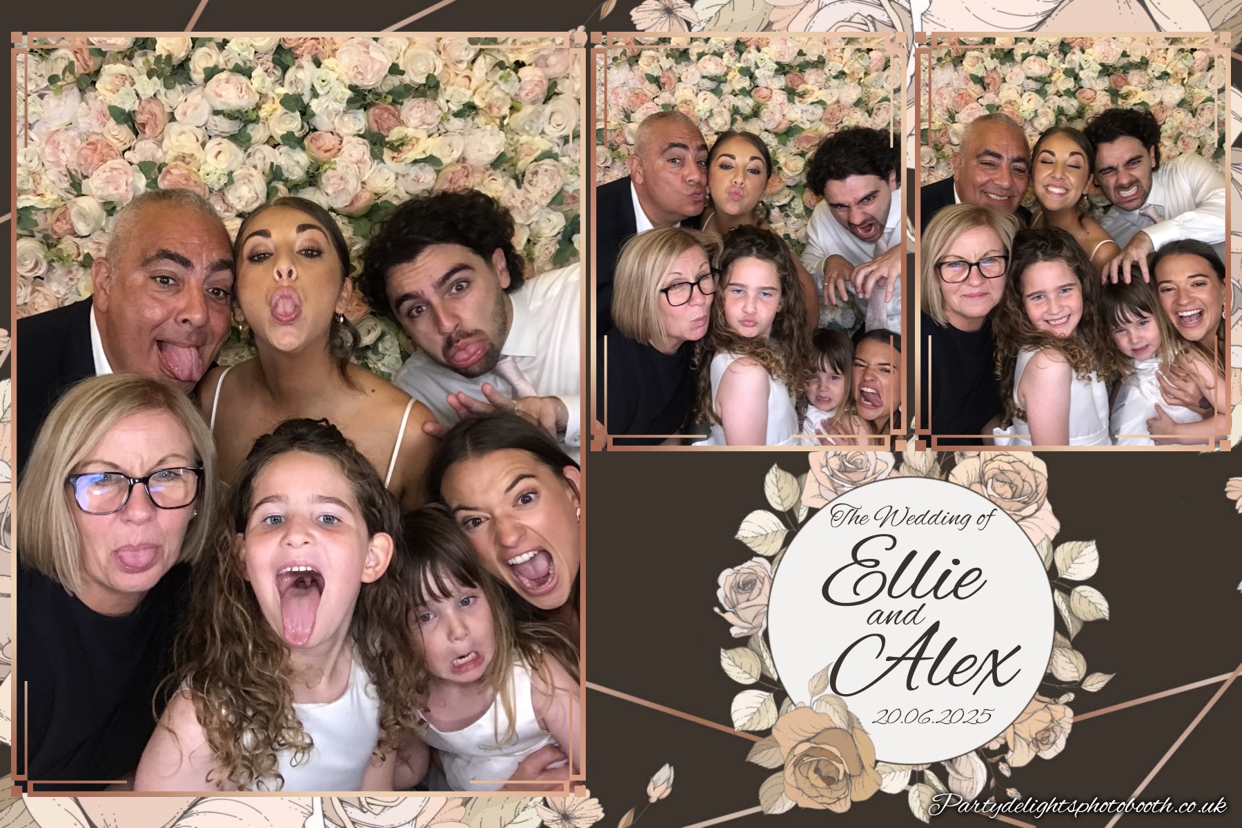 Ellie and Alex's Wedding | View more photos from the event at gallery.partydelightsphotobooth.co.uk/u/PartyDelightsPhotoBooth/Ellie-and-Alexs-Wedding
