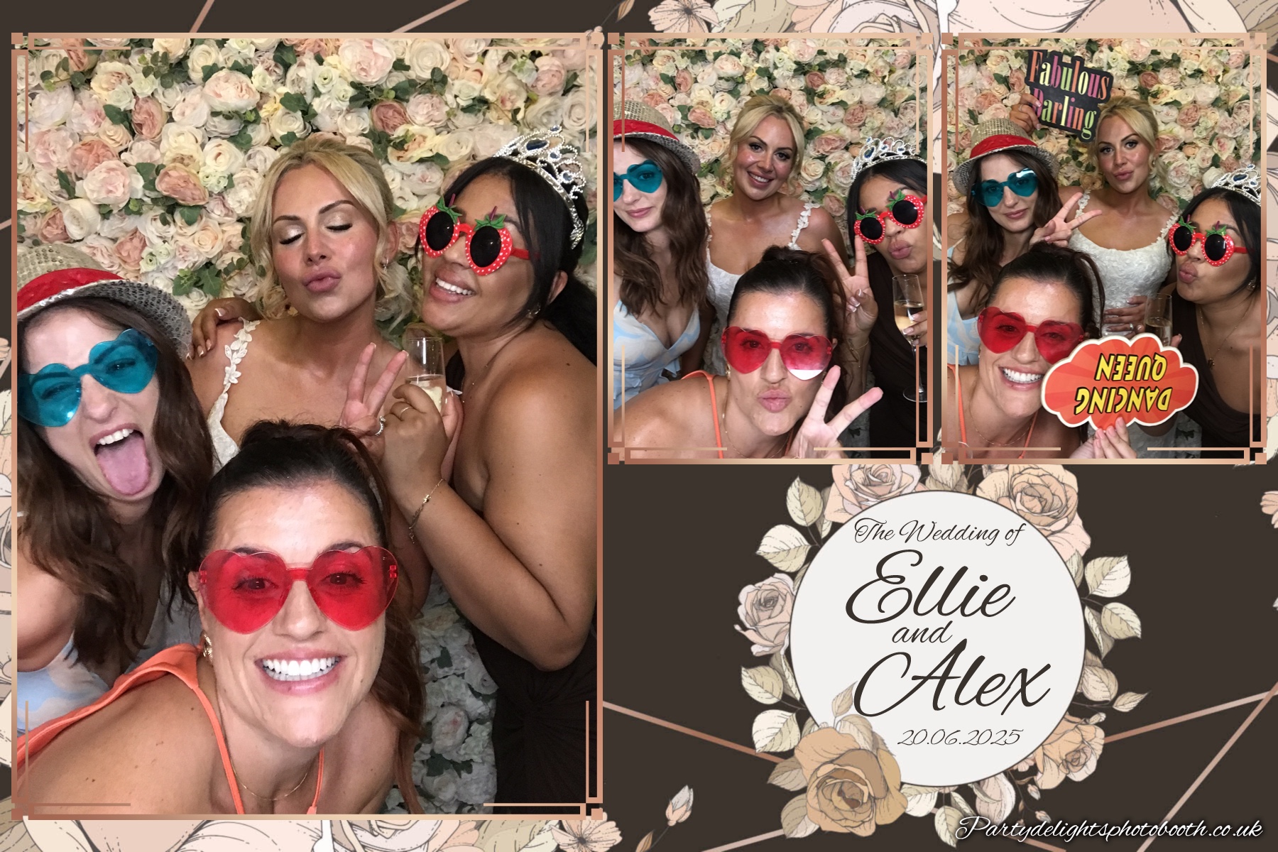Ellie and Alex's Wedding | View more photos from the event at gallery.partydelightsphotobooth.co.uk/u/PartyDelightsPhotoBooth/Ellie-and-Alexs-Wedding