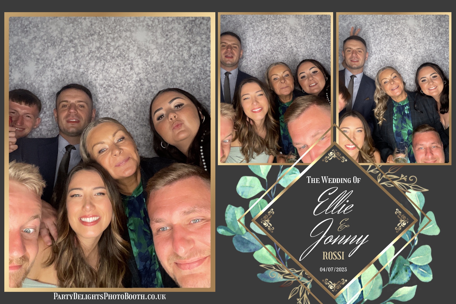 Ellie and Jonny's wedding | View more photos from the event at gallery.partydelightsphotobooth.co.uk/u/PartyDelightsPhotoBooth/Ellie-and-Jonnys-wedding