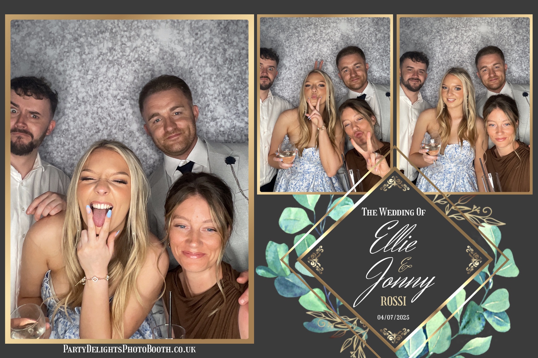 Ellie and Jonny's wedding | View more photos from the event at gallery.partydelightsphotobooth.co.uk/u/PartyDelightsPhotoBooth/Ellie-and-Jonnys-wedding
