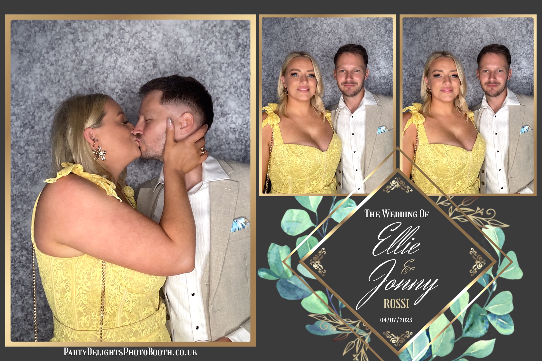 Ellie and Jonny's wedding | View more photos from the event at gallery.partydelightsphotobooth.co.uk/u/PartyDelightsPhotoBooth/Ellie-and-Jonnys-wedding
