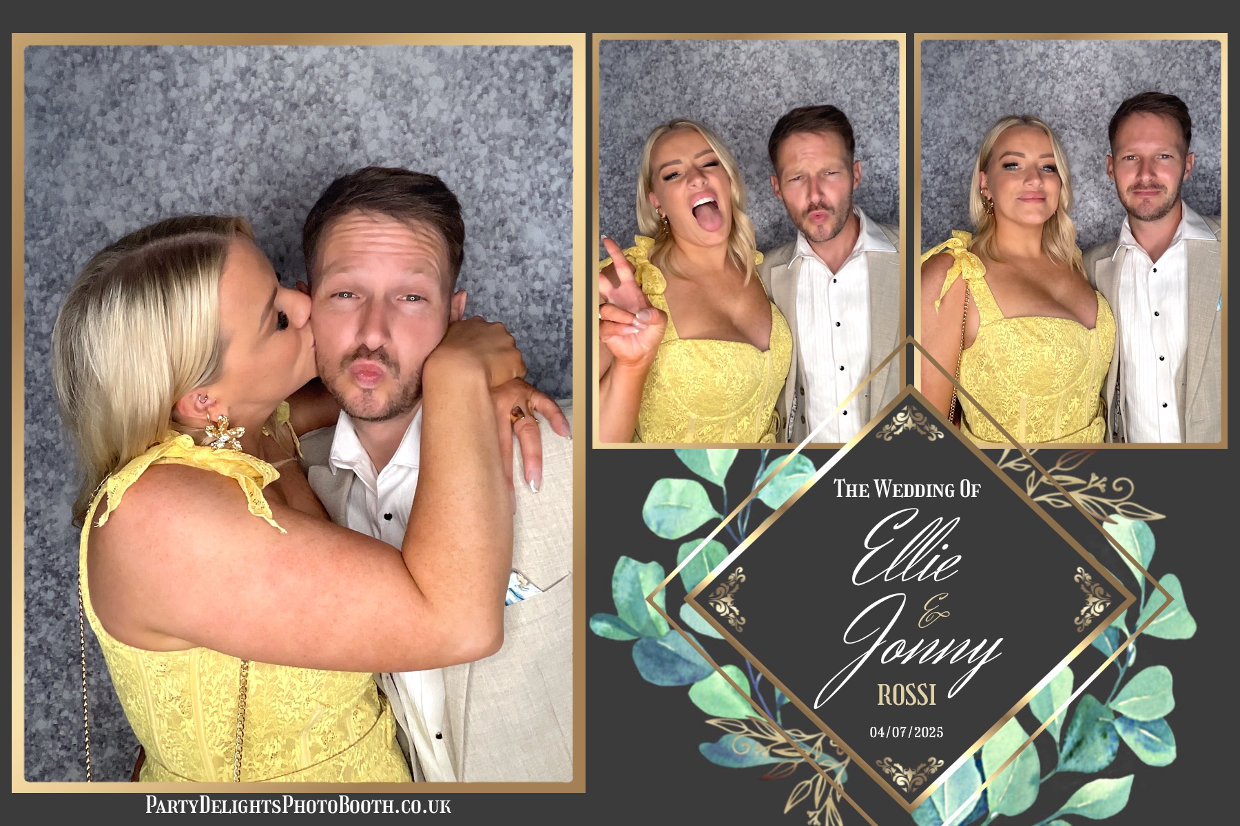 Ellie and Jonny's wedding | View more photos from the event at gallery.partydelightsphotobooth.co.uk/u/PartyDelightsPhotoBooth/Ellie-and-Jonnys-wedding