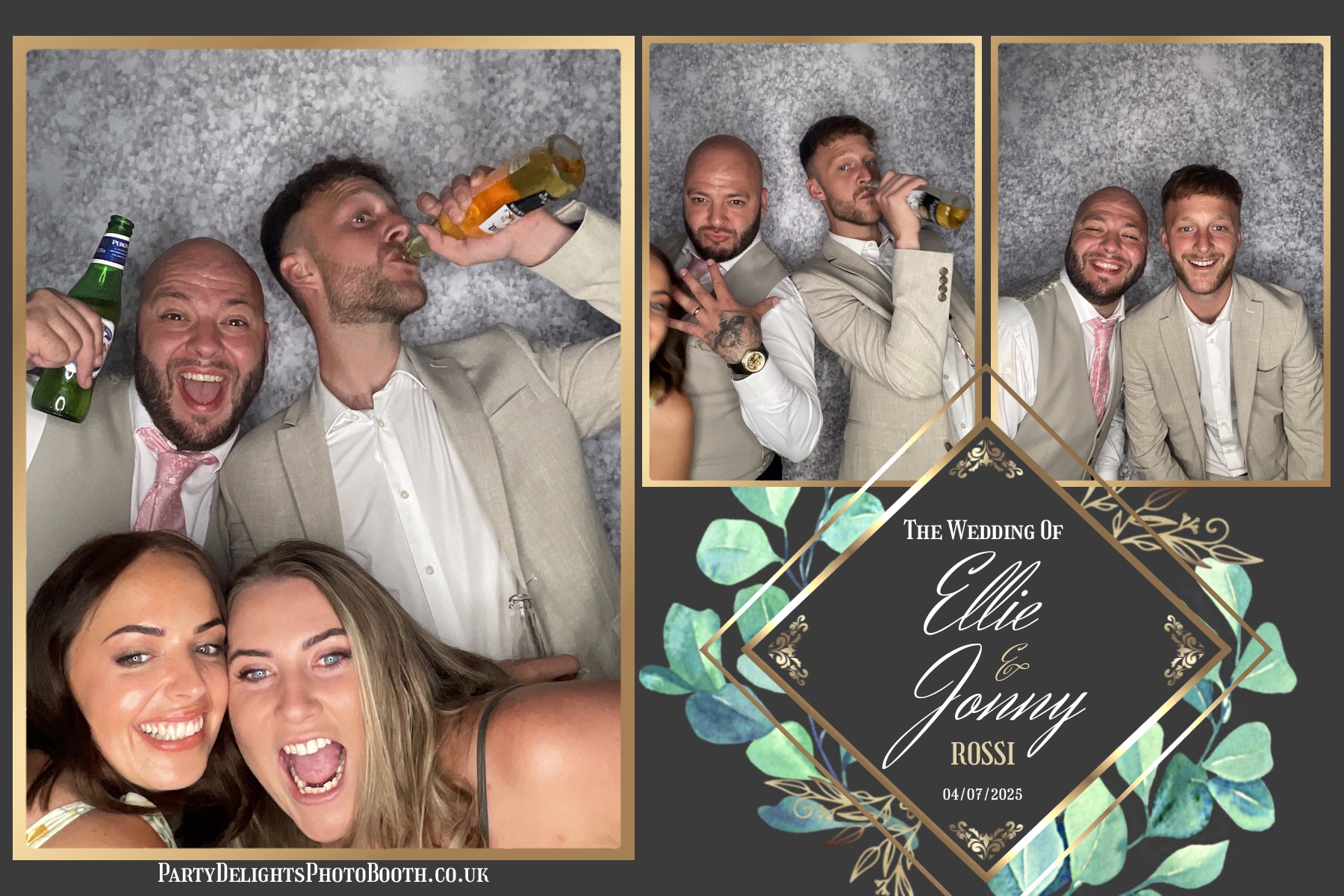 Ellie and Jonny's wedding | View more photos from the event at gallery.partydelightsphotobooth.co.uk/u/PartyDelightsPhotoBooth/Ellie-and-Jonnys-wedding