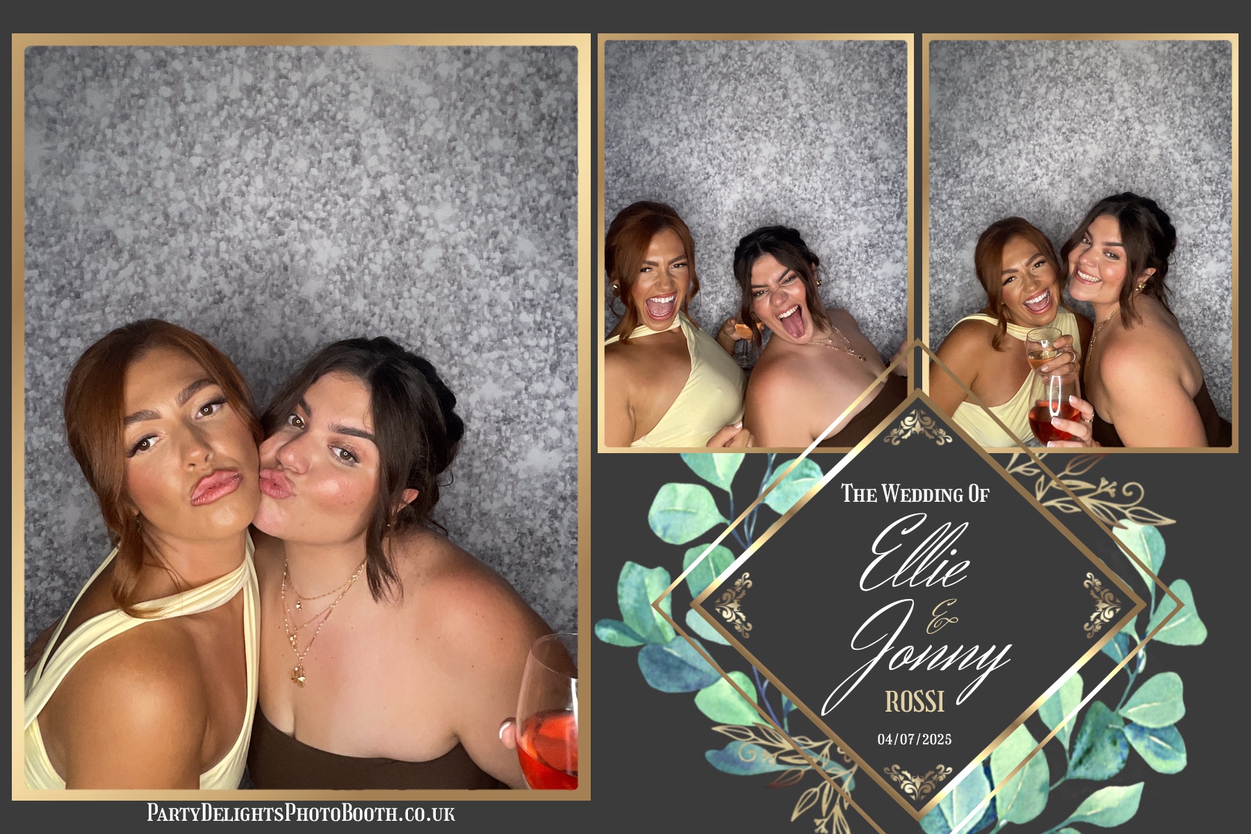 Ellie and Jonny's wedding | View more photos from the event at gallery.partydelightsphotobooth.co.uk/u/PartyDelightsPhotoBooth/Ellie-and-Jonnys-wedding