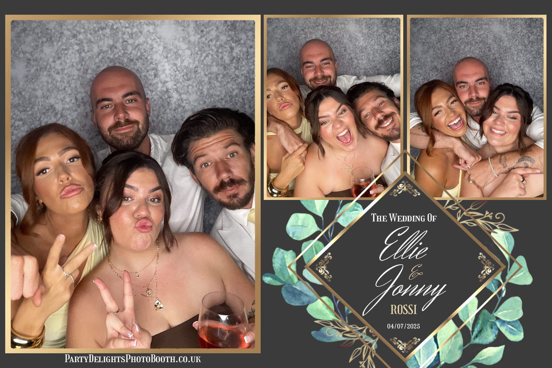 Ellie and Jonny's wedding | View more photos from the event at gallery.partydelightsphotobooth.co.uk/u/PartyDelightsPhotoBooth/Ellie-and-Jonnys-wedding