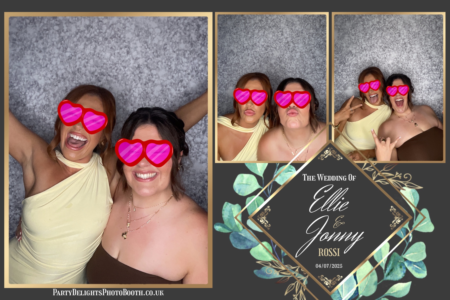 Ellie and Jonny's wedding | View more photos from the event at gallery.partydelightsphotobooth.co.uk/u/PartyDelightsPhotoBooth/Ellie-and-Jonnys-wedding