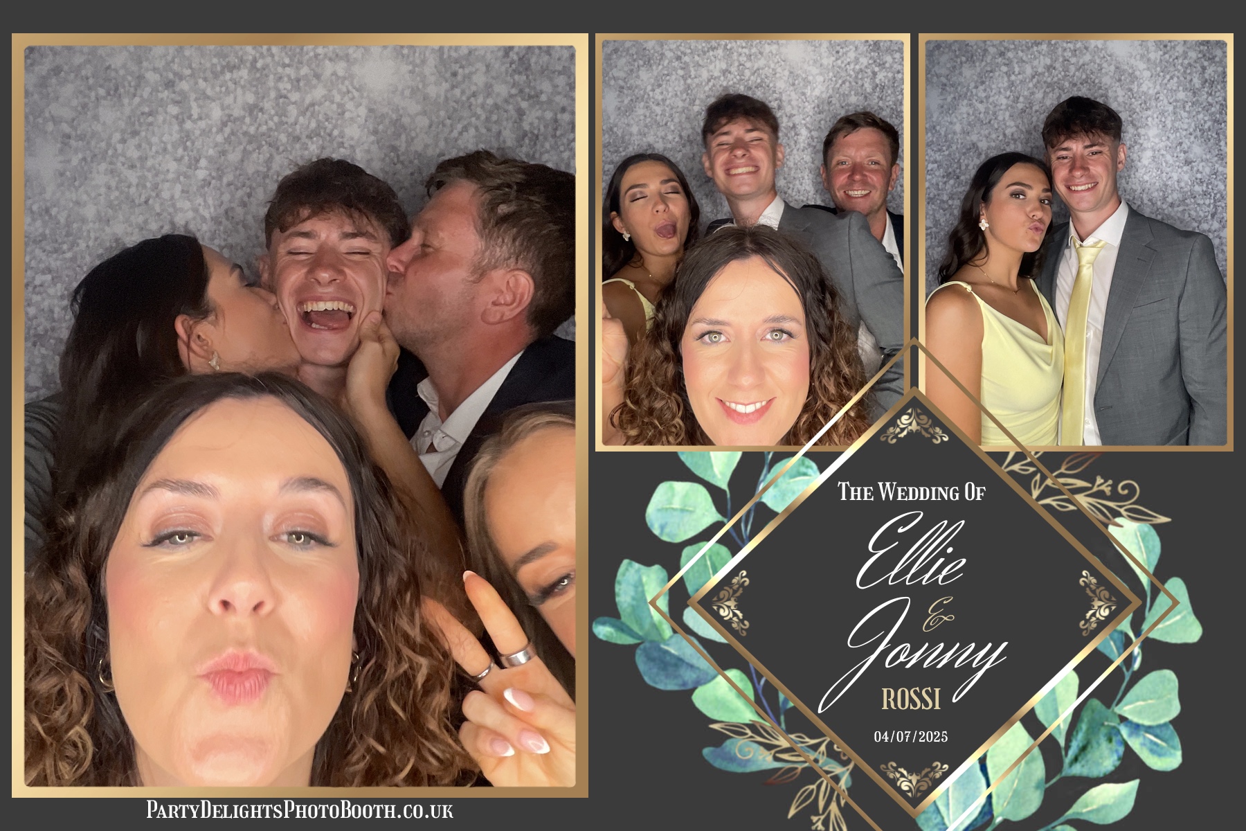 Ellie and Jonny's wedding | View more photos from the event at gallery.partydelightsphotobooth.co.uk/u/PartyDelightsPhotoBooth/Ellie-and-Jonnys-wedding