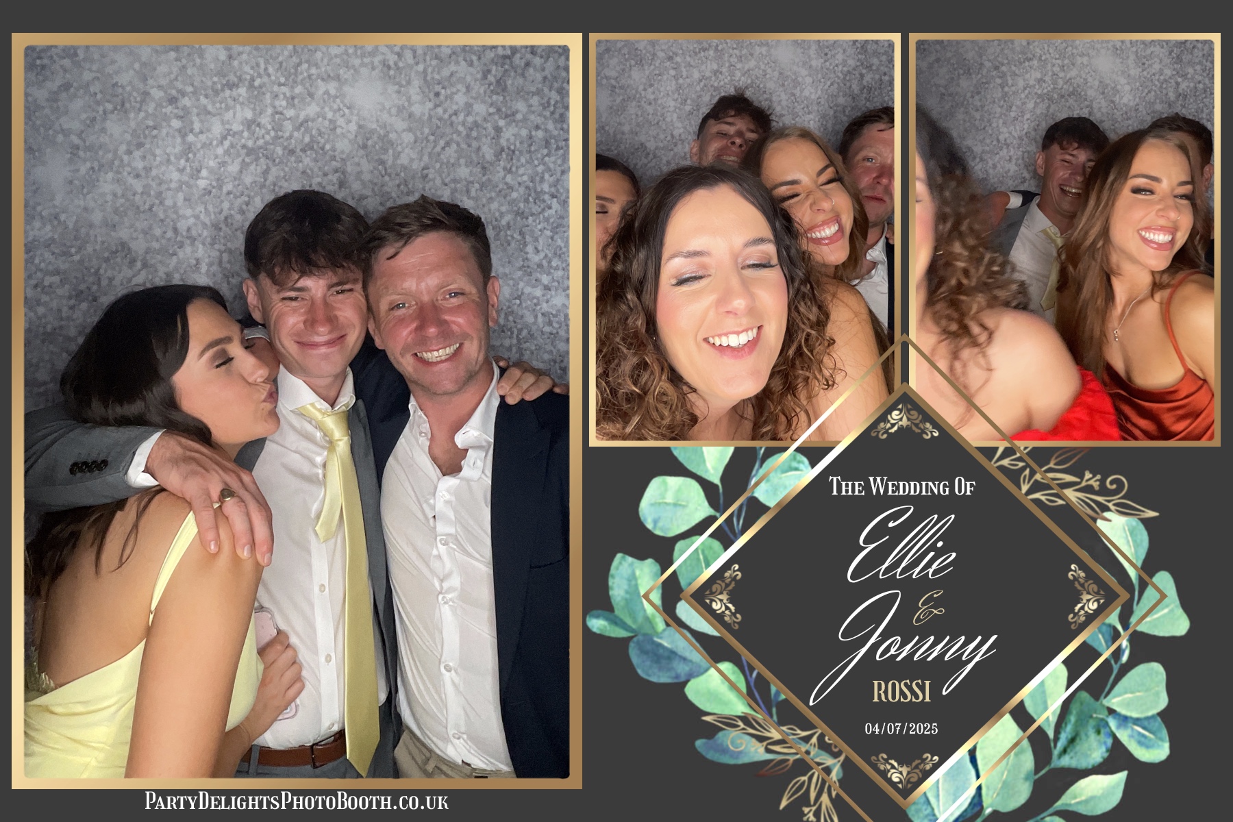 Ellie and Jonny's wedding | View more photos from the event at gallery.partydelightsphotobooth.co.uk/u/PartyDelightsPhotoBooth/Ellie-and-Jonnys-wedding