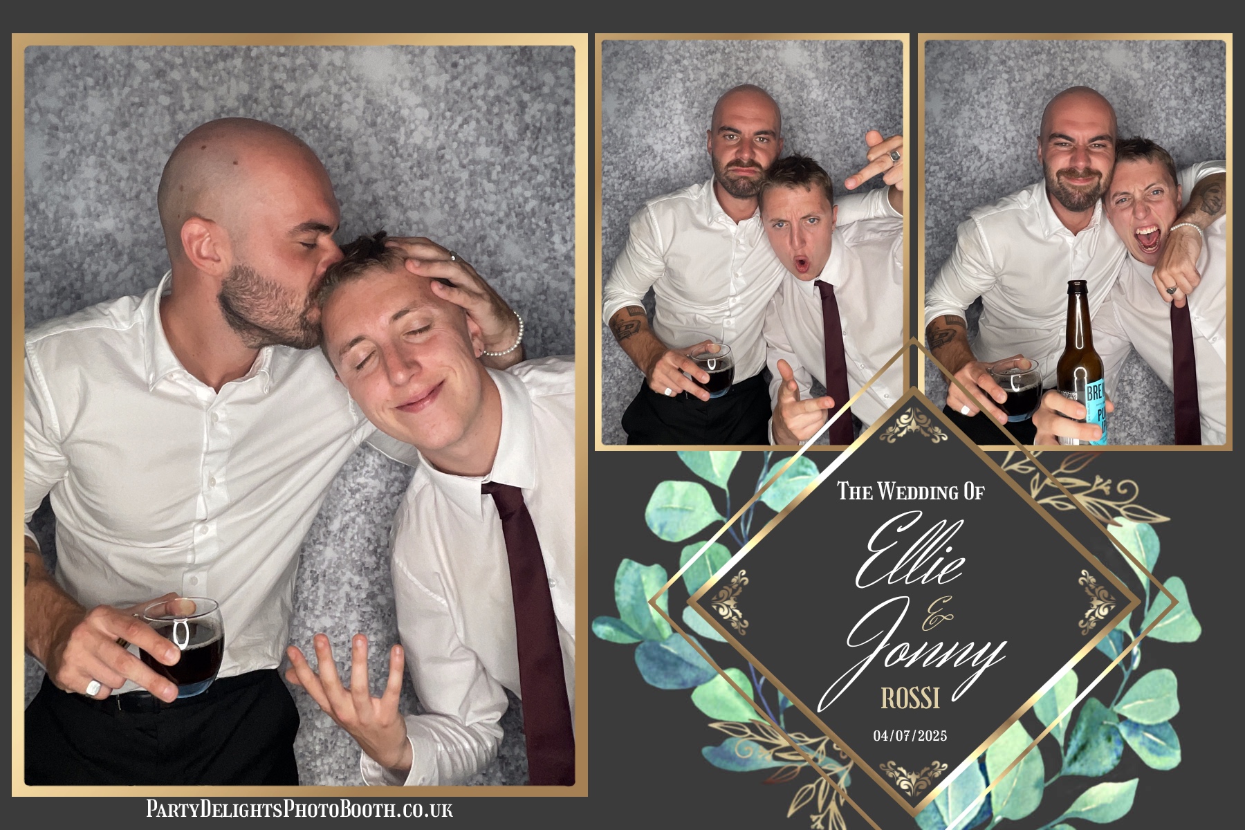Ellie and Jonny's wedding | View more photos from the event at gallery.partydelightsphotobooth.co.uk/u/PartyDelightsPhotoBooth/Ellie-and-Jonnys-wedding