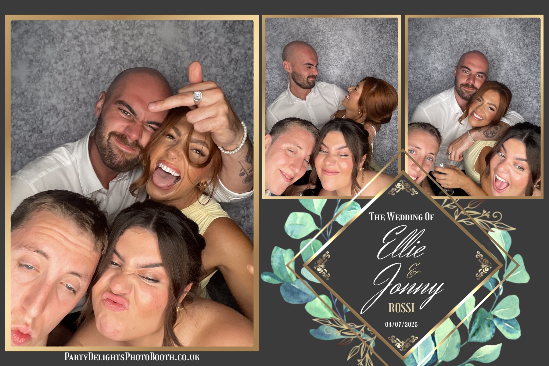 Ellie and Jonny's wedding | View more photos from the event at gallery.partydelightsphotobooth.co.uk/u/PartyDelightsPhotoBooth/Ellie-and-Jonnys-wedding