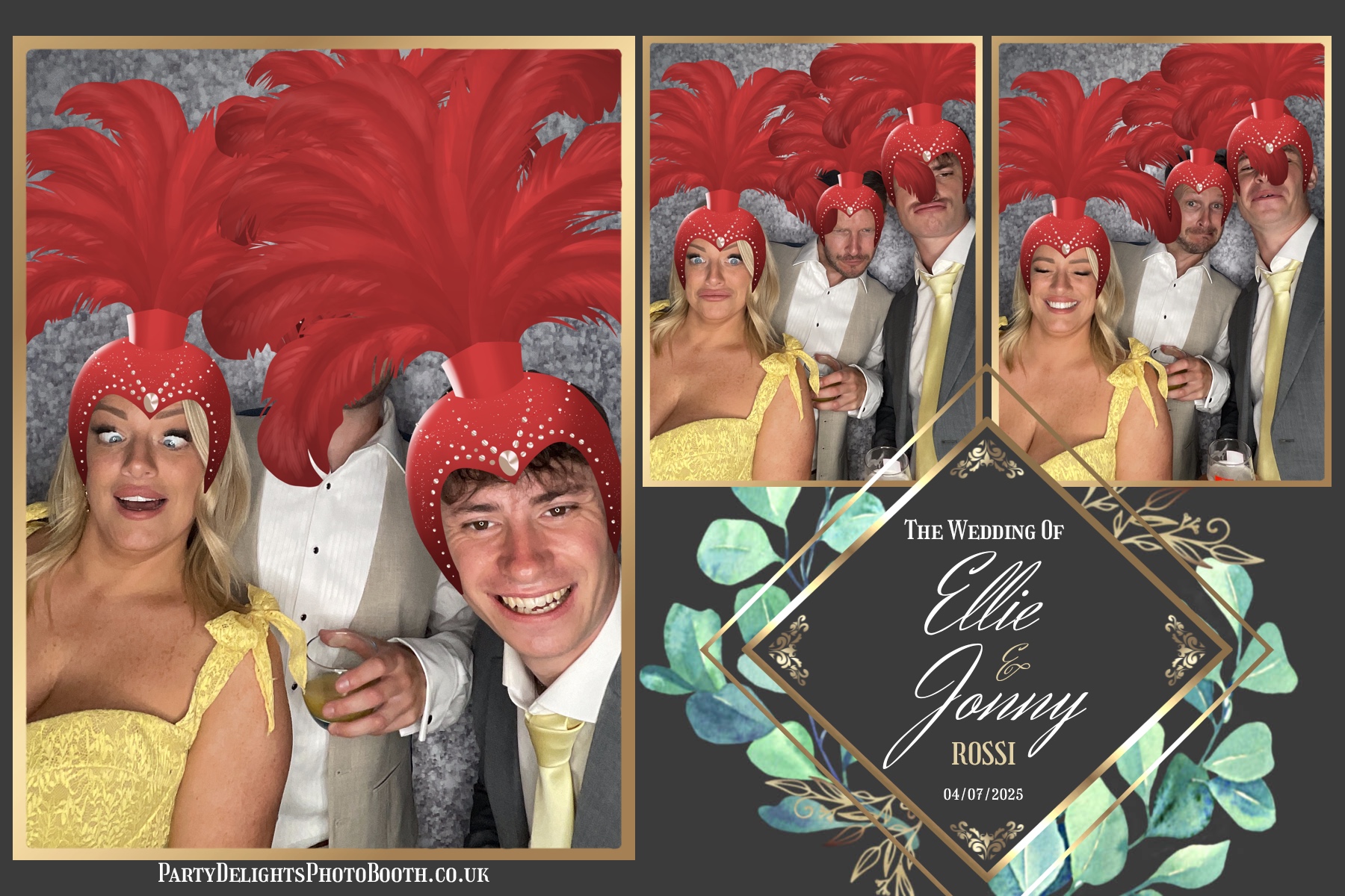 Ellie and Jonny's wedding | View more photos from the event at gallery.partydelightsphotobooth.co.uk/u/PartyDelightsPhotoBooth/Ellie-and-Jonnys-wedding