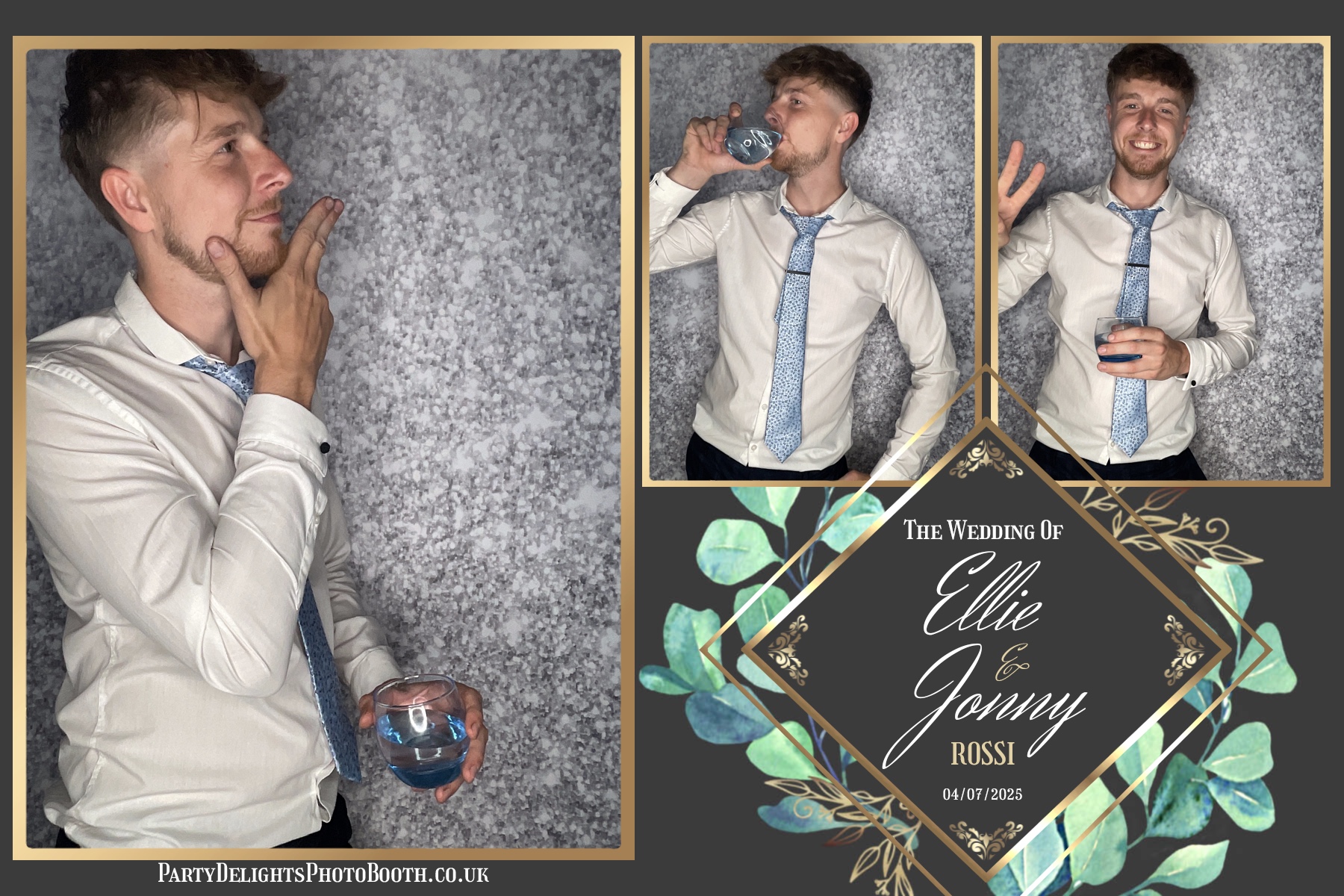 Ellie and Jonny's wedding | View more photos from the event at gallery.partydelightsphotobooth.co.uk/u/PartyDelightsPhotoBooth/Ellie-and-Jonnys-wedding