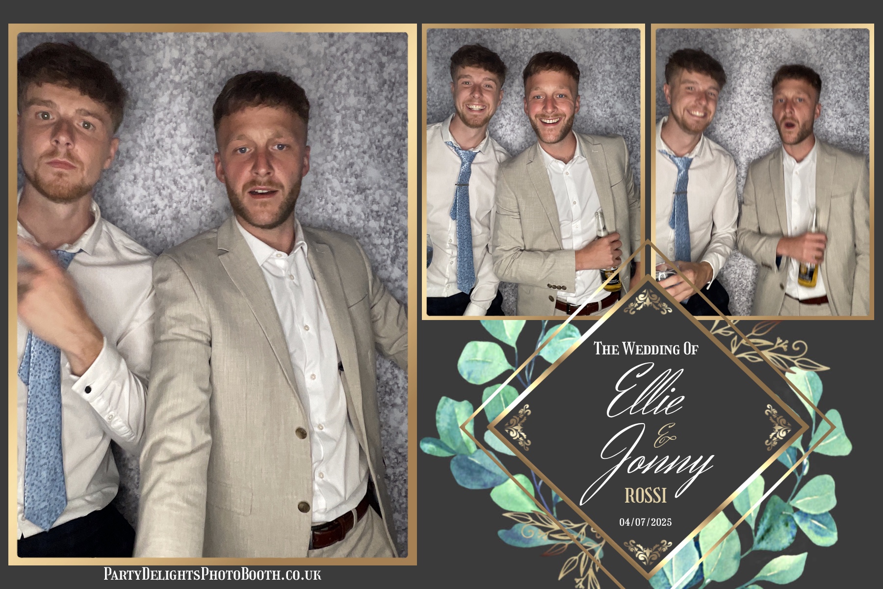 Ellie and Jonny's wedding | View more photos from the event at gallery.partydelightsphotobooth.co.uk/u/PartyDelightsPhotoBooth/Ellie-and-Jonnys-wedding
