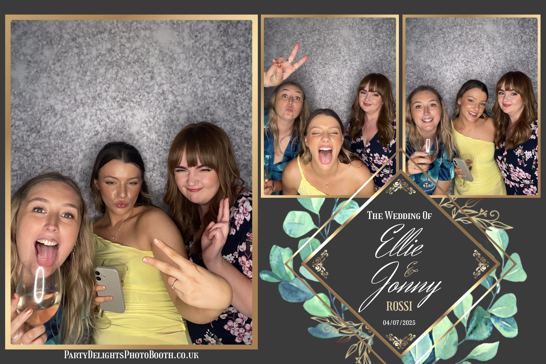 Ellie and Jonny's wedding | View more photos from the event at gallery.partydelightsphotobooth.co.uk/u/PartyDelightsPhotoBooth/Ellie-and-Jonnys-wedding