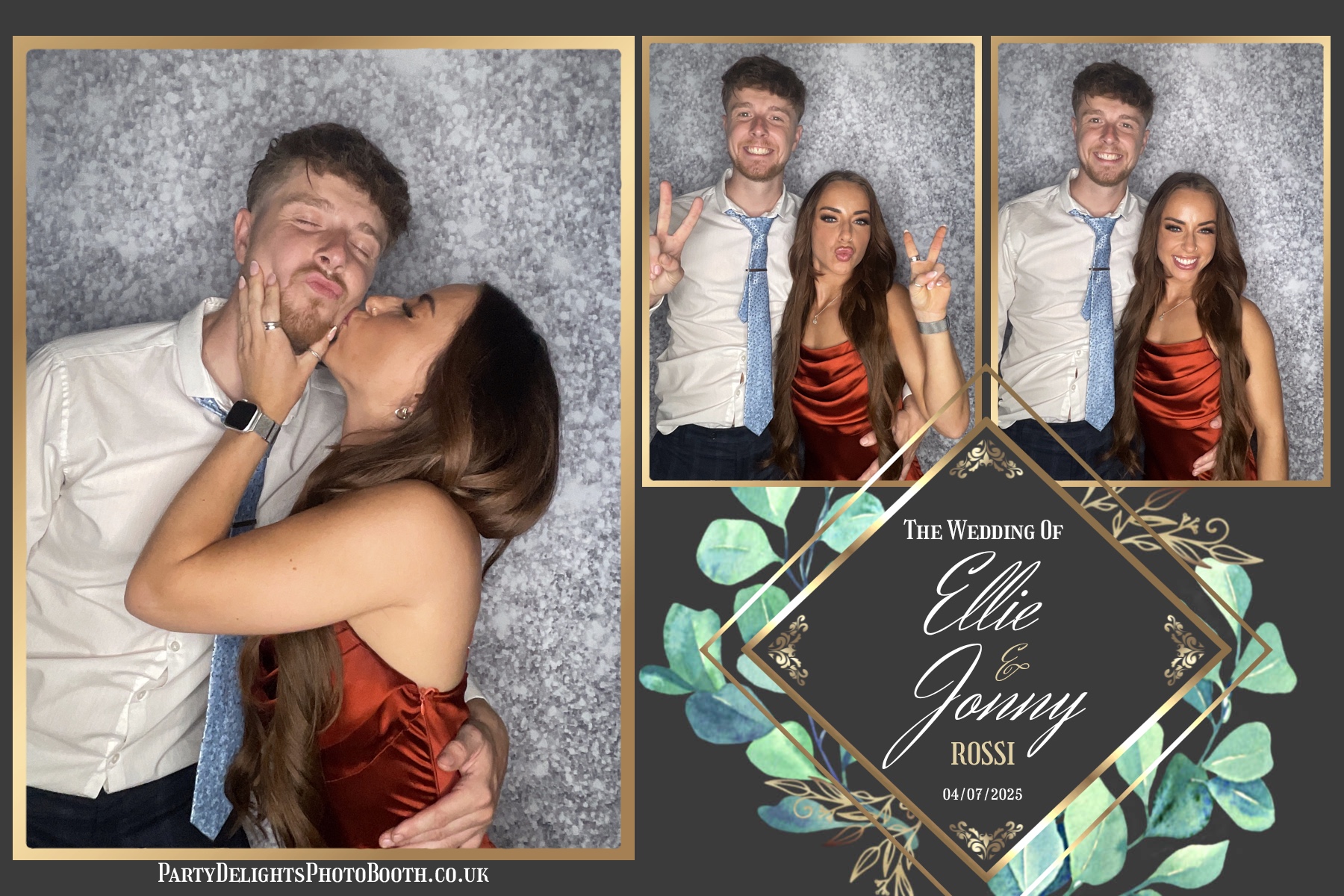 Ellie and Jonny's wedding | View more photos from the event at gallery.partydelightsphotobooth.co.uk/u/PartyDelightsPhotoBooth/Ellie-and-Jonnys-wedding