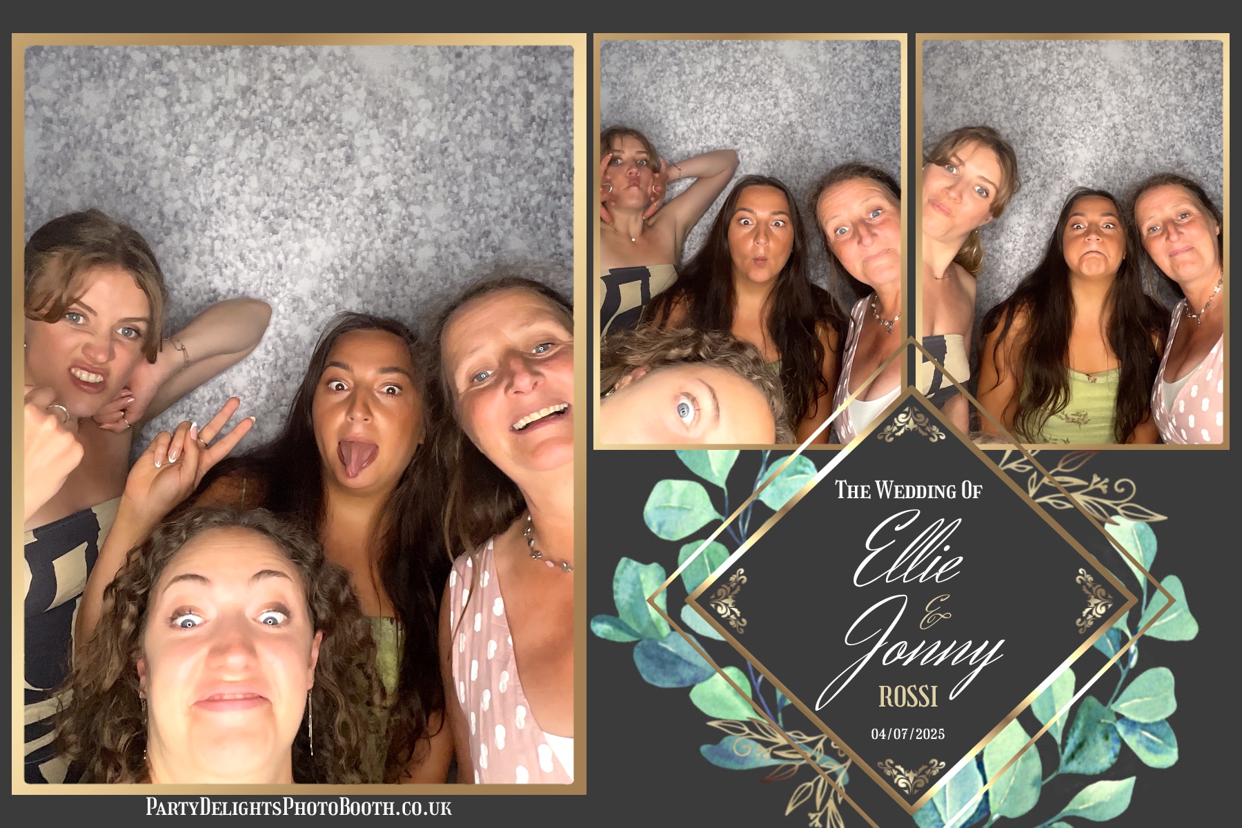 Ellie and Jonny's wedding | View more photos from the event at gallery.partydelightsphotobooth.co.uk/u/PartyDelightsPhotoBooth/Ellie-and-Jonnys-wedding