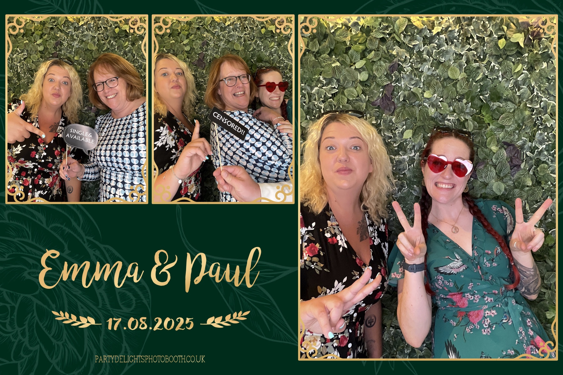 Emma & Paul's Wedding | View more photos from the event at gallery.partydelightsphotobooth.co.uk/u/PartyDelightsPhotoBooth/Emma-Pauls-Wedding