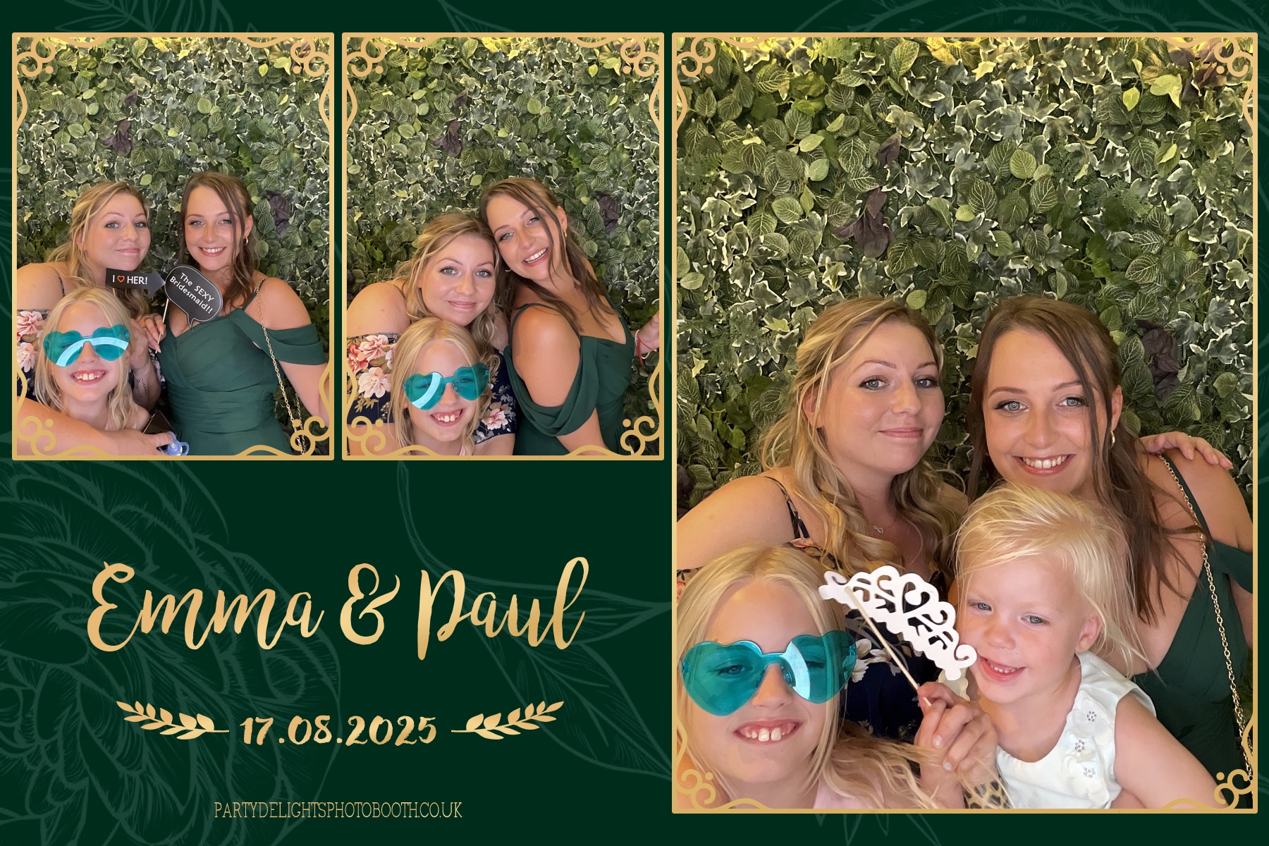 Emma & Paul's Wedding | View more photos from the event at gallery.partydelightsphotobooth.co.uk/u/PartyDelightsPhotoBooth/Emma-Pauls-Wedding
