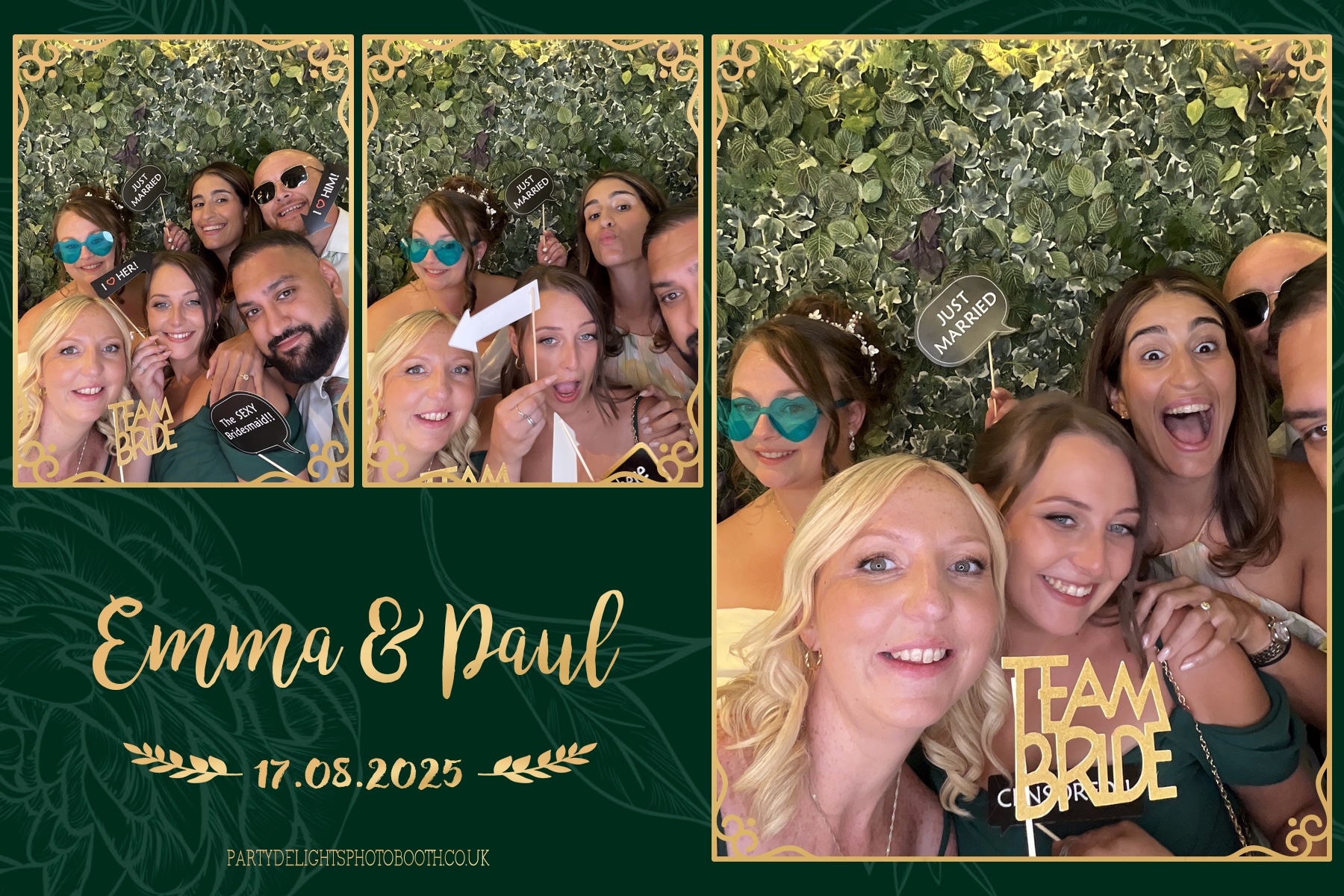 Emma & Paul's Wedding | View more photos from the event at gallery.partydelightsphotobooth.co.uk/u/PartyDelightsPhotoBooth/Emma-Pauls-Wedding