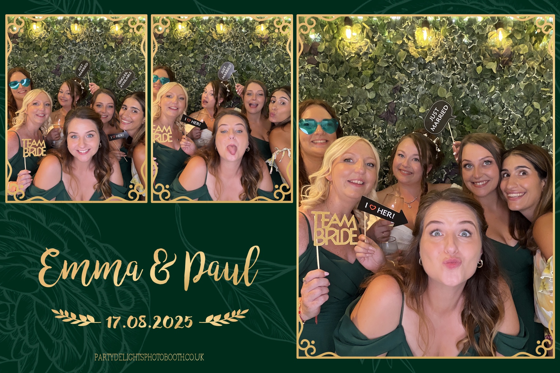 Emma & Paul's Wedding | View more photos from the event at gallery.partydelightsphotobooth.co.uk/u/PartyDelightsPhotoBooth/Emma-Pauls-Wedding