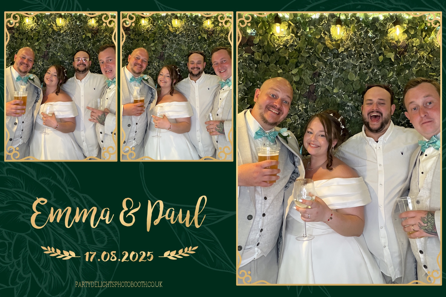 Emma & Paul's Wedding | View more photos from the event at gallery.partydelightsphotobooth.co.uk/u/PartyDelightsPhotoBooth/Emma-Pauls-Wedding