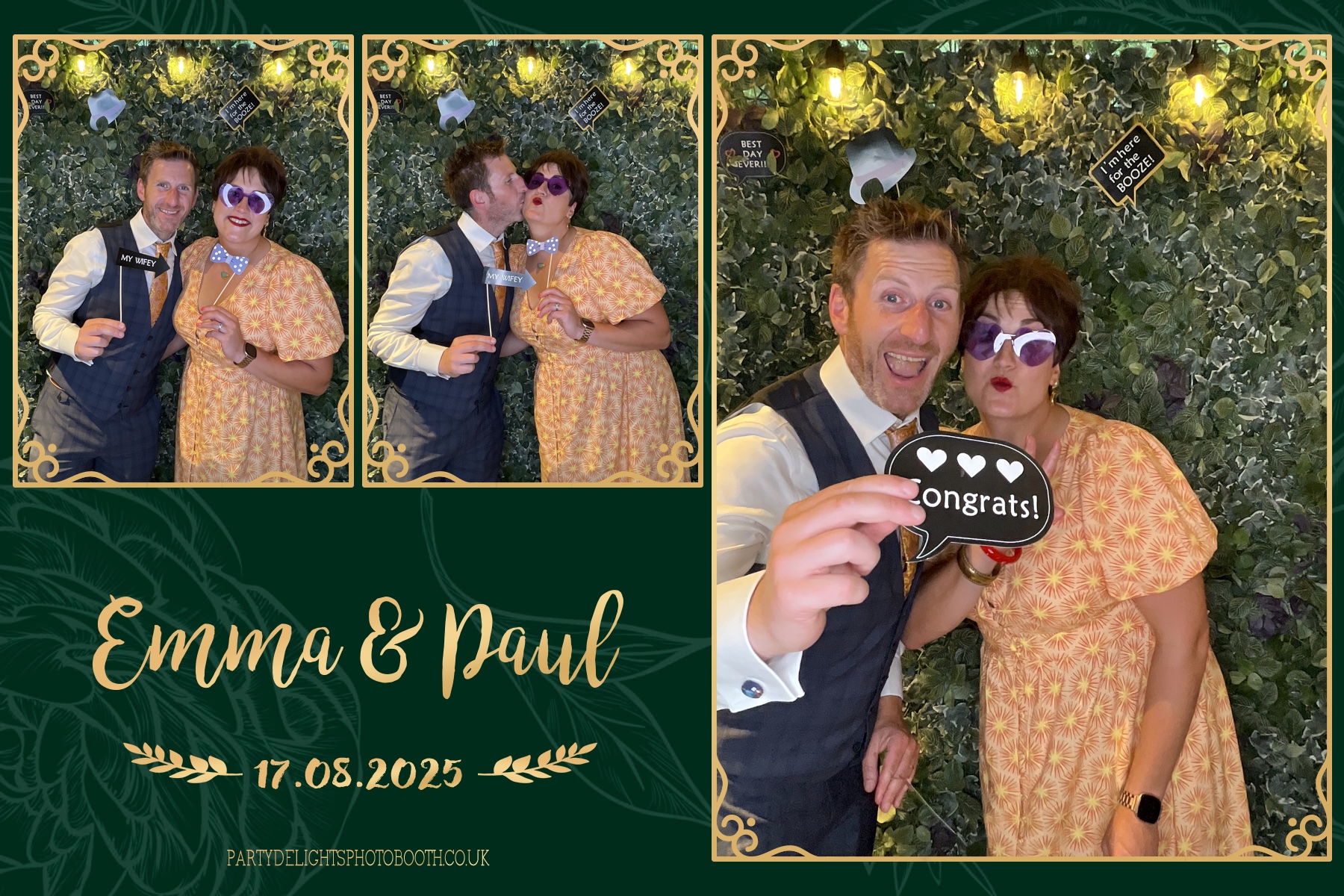 Emma & Paul's Wedding | View more photos from the event at gallery.partydelightsphotobooth.co.uk/u/PartyDelightsPhotoBooth/Emma-Pauls-Wedding