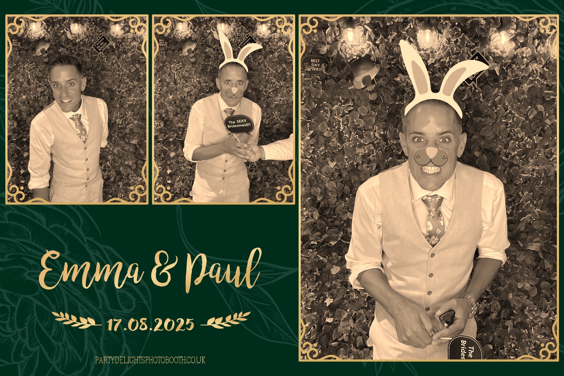 Emma & Paul's Wedding | View more photos from the event at gallery.partydelightsphotobooth.co.uk/u/PartyDelightsPhotoBooth/Emma-Pauls-Wedding