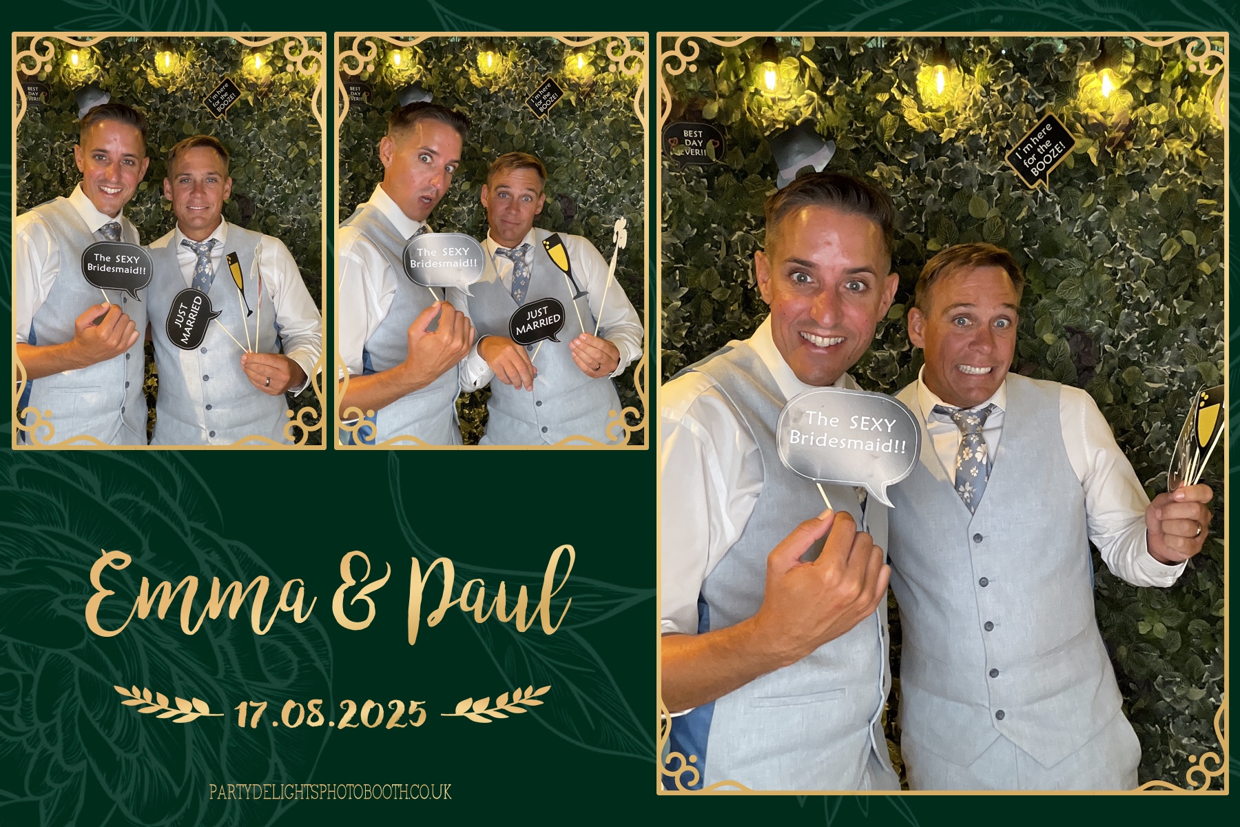 Emma & Paul's Wedding | View more photos from the event at gallery.partydelightsphotobooth.co.uk/u/PartyDelightsPhotoBooth/Emma-Pauls-Wedding