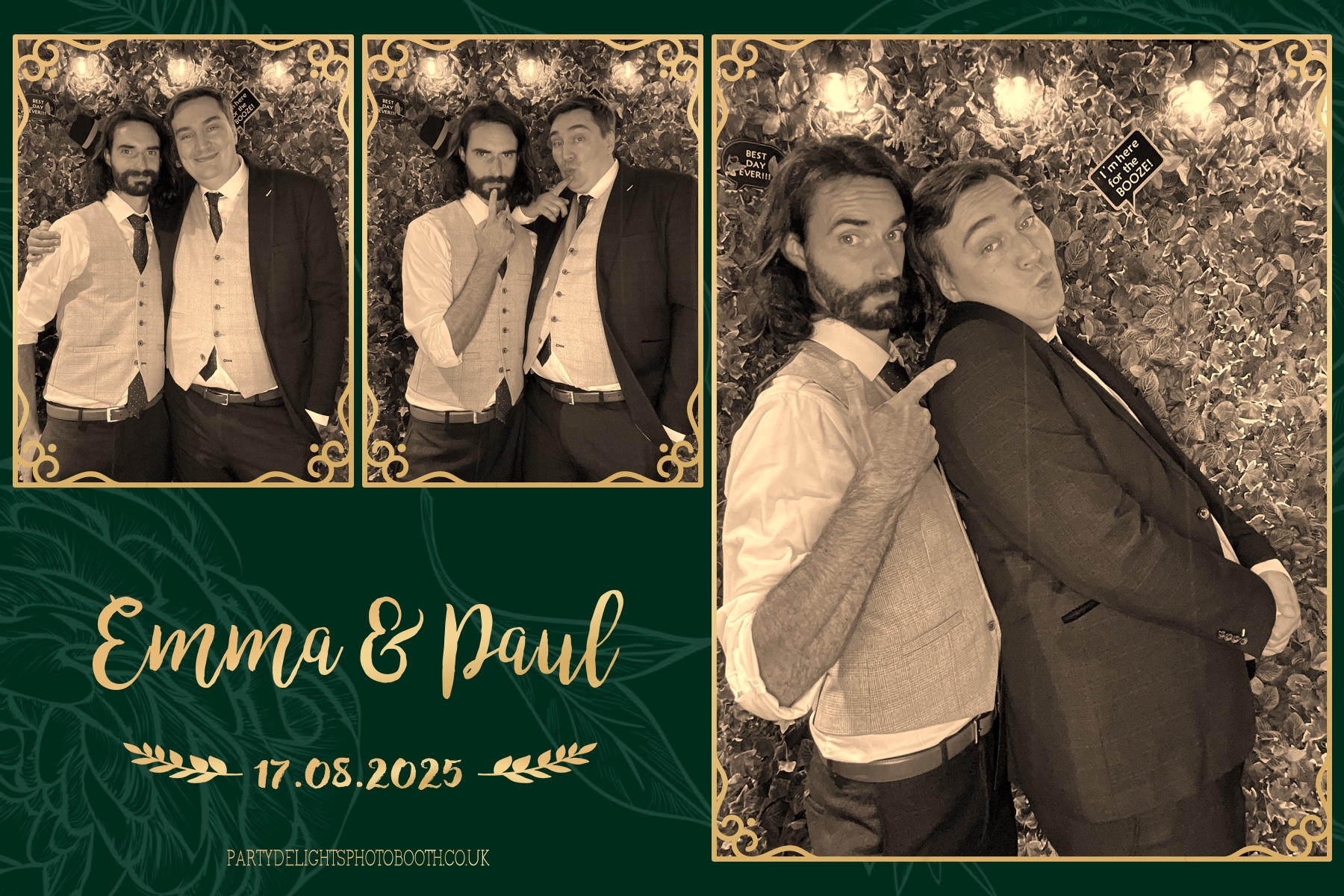 Emma & Paul's Wedding | View more photos from the event at gallery.partydelightsphotobooth.co.uk/u/PartyDelightsPhotoBooth/Emma-Pauls-Wedding