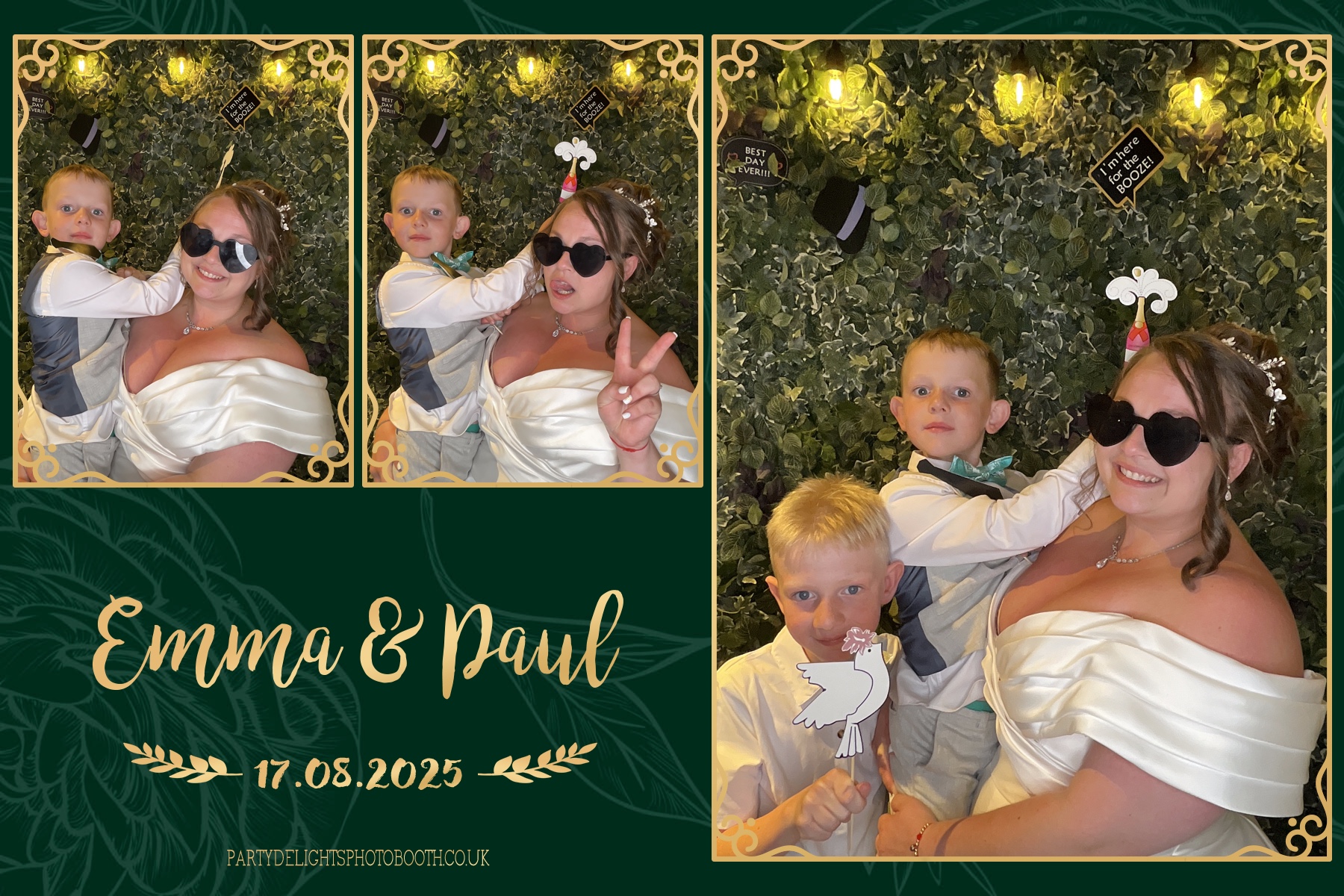 Emma & Paul's Wedding | View more photos from the event at gallery.partydelightsphotobooth.co.uk/u/PartyDelightsPhotoBooth/Emma-Pauls-Wedding