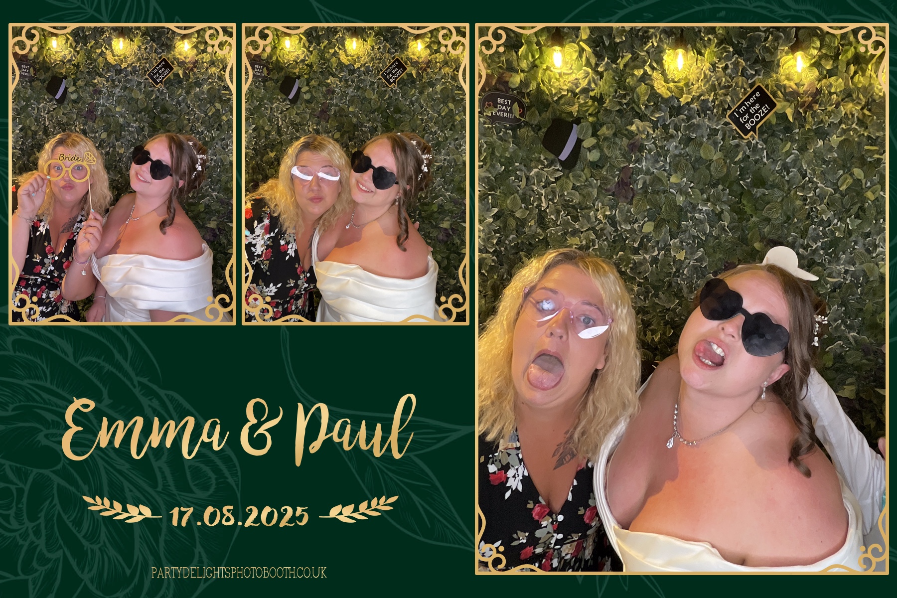 Emma & Paul's Wedding | View more photos from the event at gallery.partydelightsphotobooth.co.uk/u/PartyDelightsPhotoBooth/Emma-Pauls-Wedding