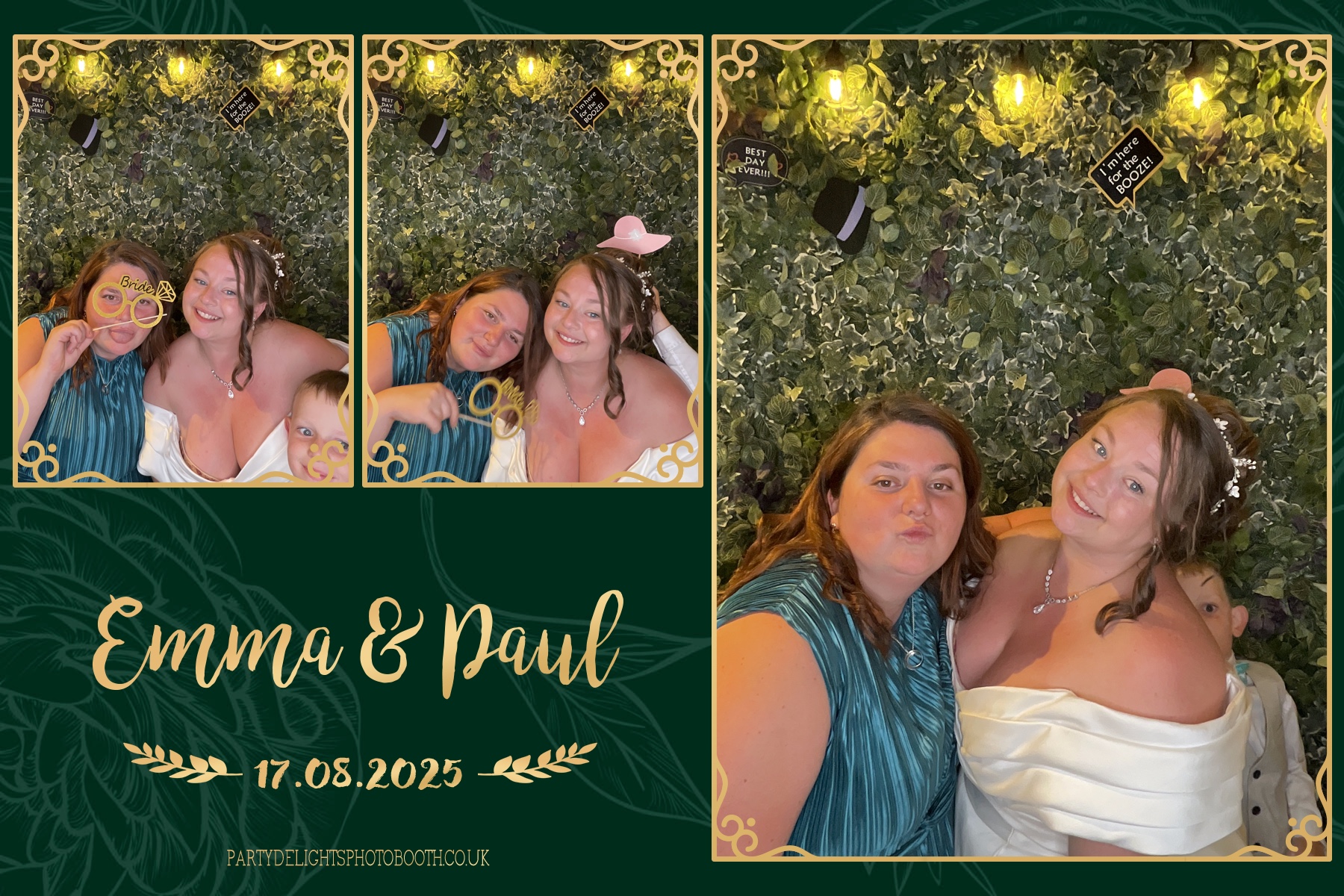 Emma & Paul's Wedding | View more photos from the event at gallery.partydelightsphotobooth.co.uk/u/PartyDelightsPhotoBooth/Emma-Pauls-Wedding