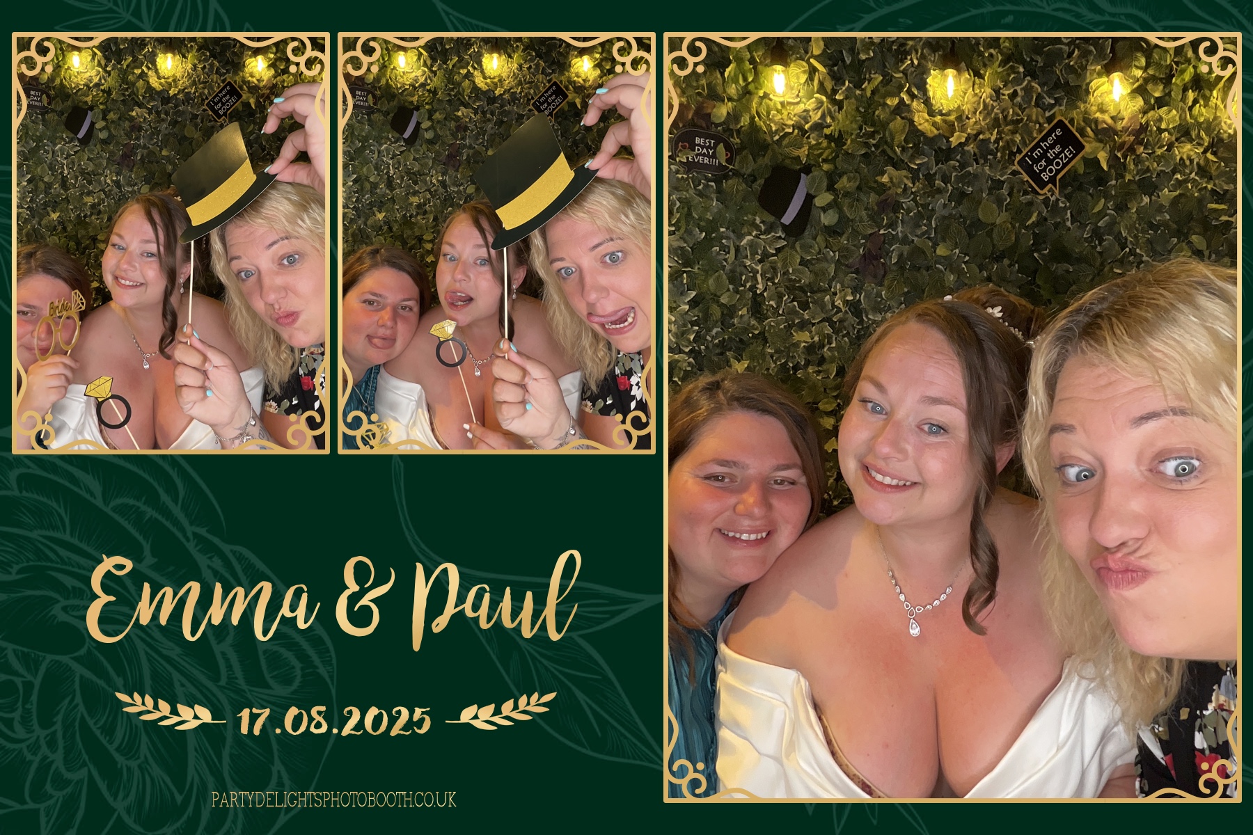 Emma & Paul's Wedding | View more photos from the event at gallery.partydelightsphotobooth.co.uk/u/PartyDelightsPhotoBooth/Emma-Pauls-Wedding