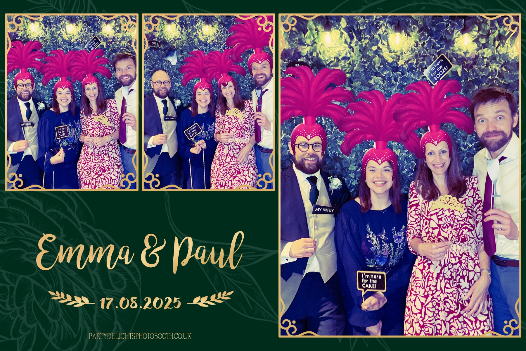Emma & Paul's Wedding | View more photos from the event at gallery.partydelightsphotobooth.co.uk/u/PartyDelightsPhotoBooth/Emma-Pauls-Wedding