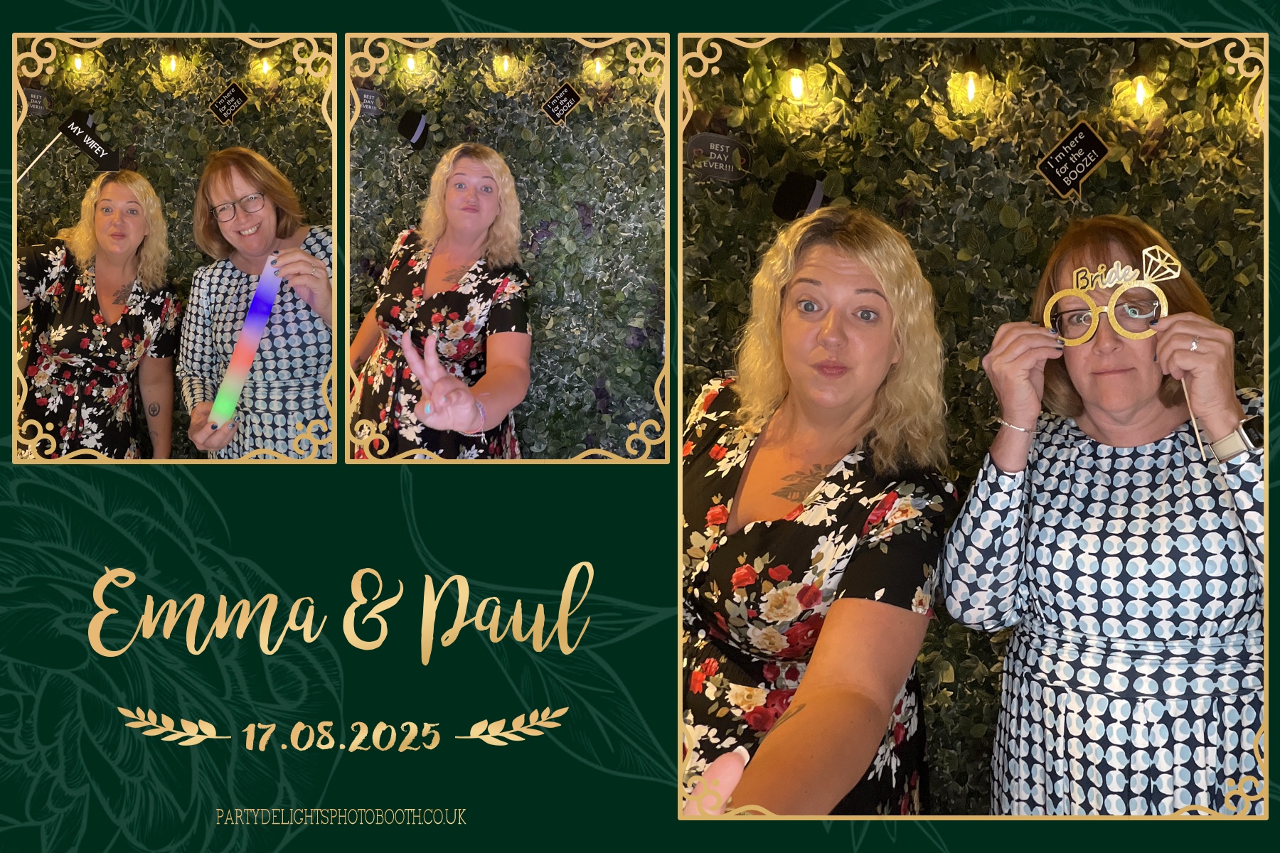 Emma & Paul's Wedding | View more photos from the event at gallery.partydelightsphotobooth.co.uk/u/PartyDelightsPhotoBooth/Emma-Pauls-Wedding