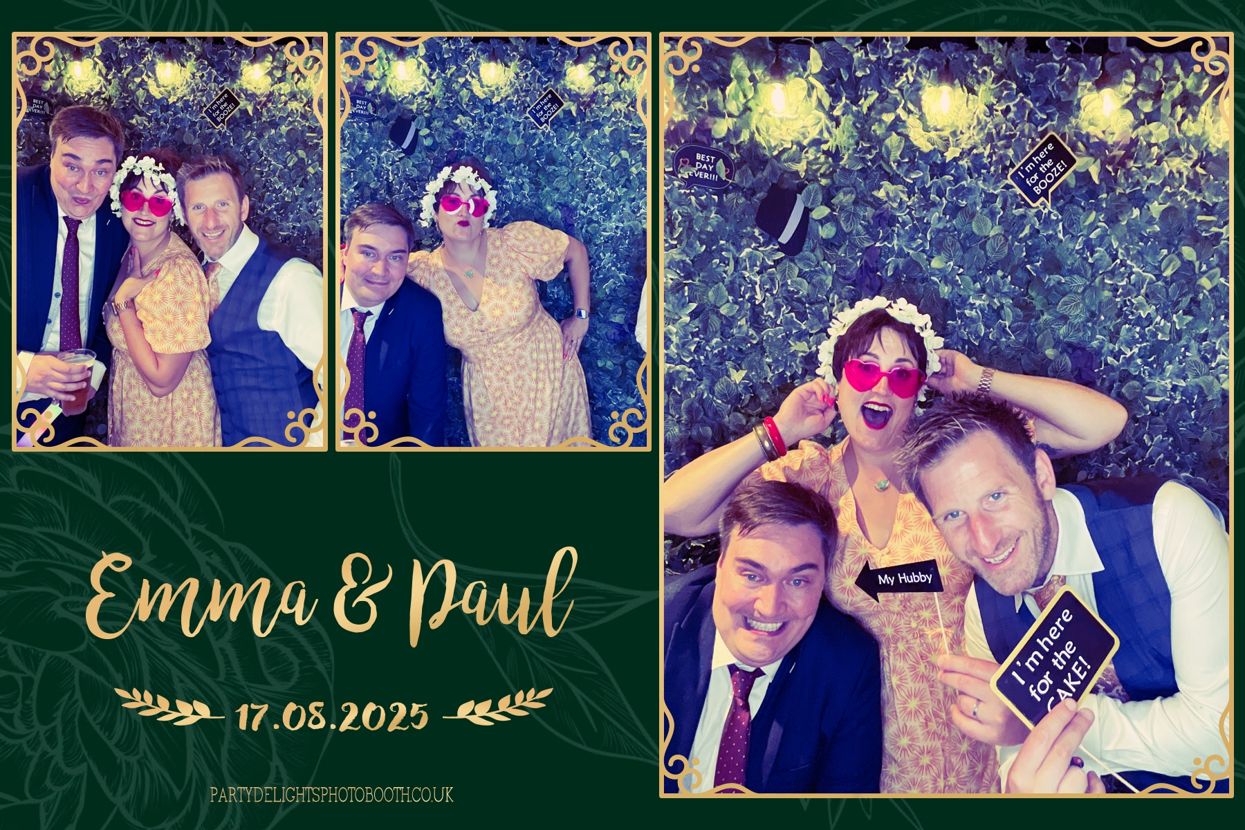 Emma & Paul's Wedding | View more photos from the event at gallery.partydelightsphotobooth.co.uk/u/PartyDelightsPhotoBooth/Emma-Pauls-Wedding