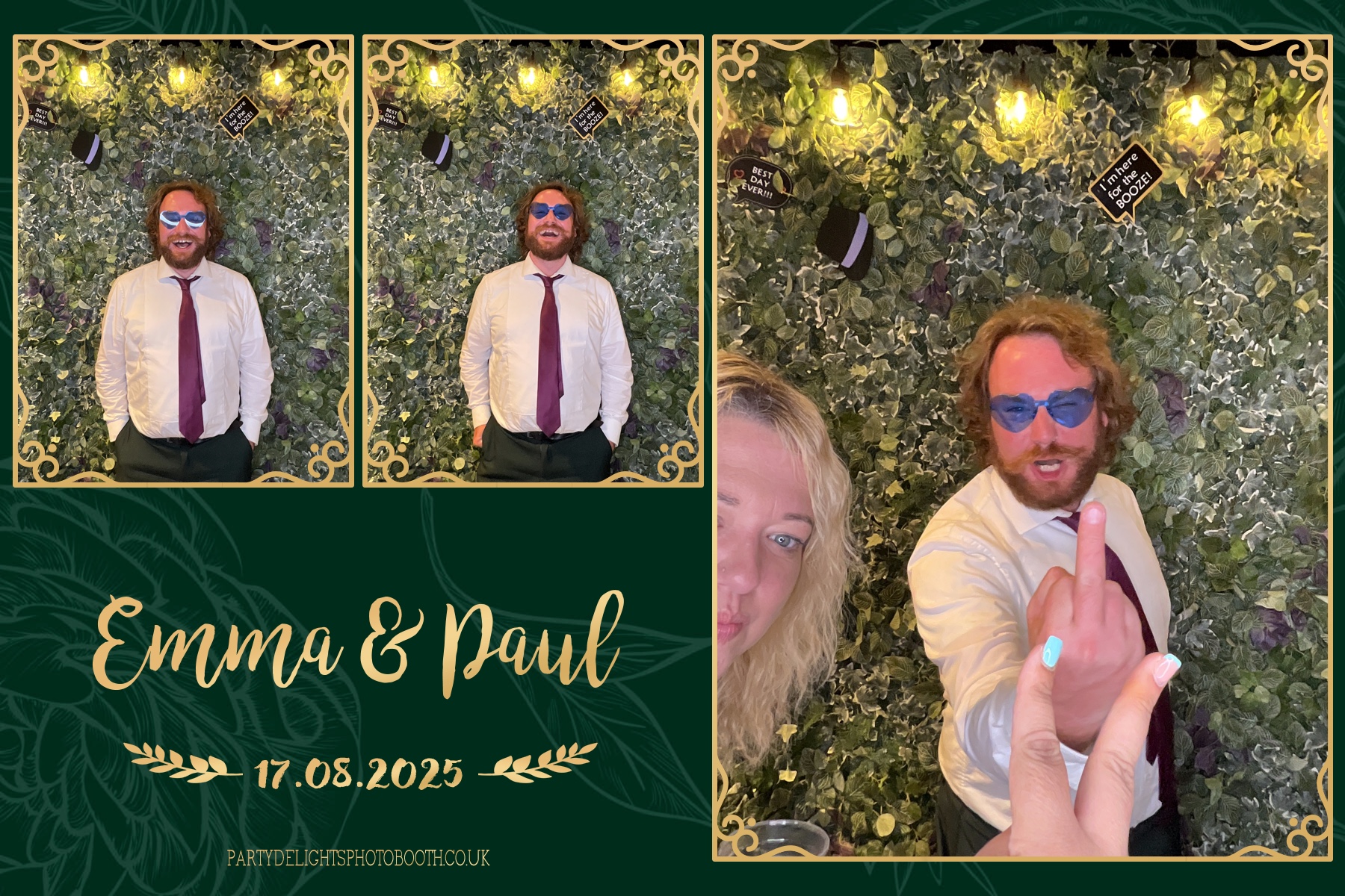 Emma & Paul's Wedding | View more photos from the event at gallery.partydelightsphotobooth.co.uk/u/PartyDelightsPhotoBooth/Emma-Pauls-Wedding